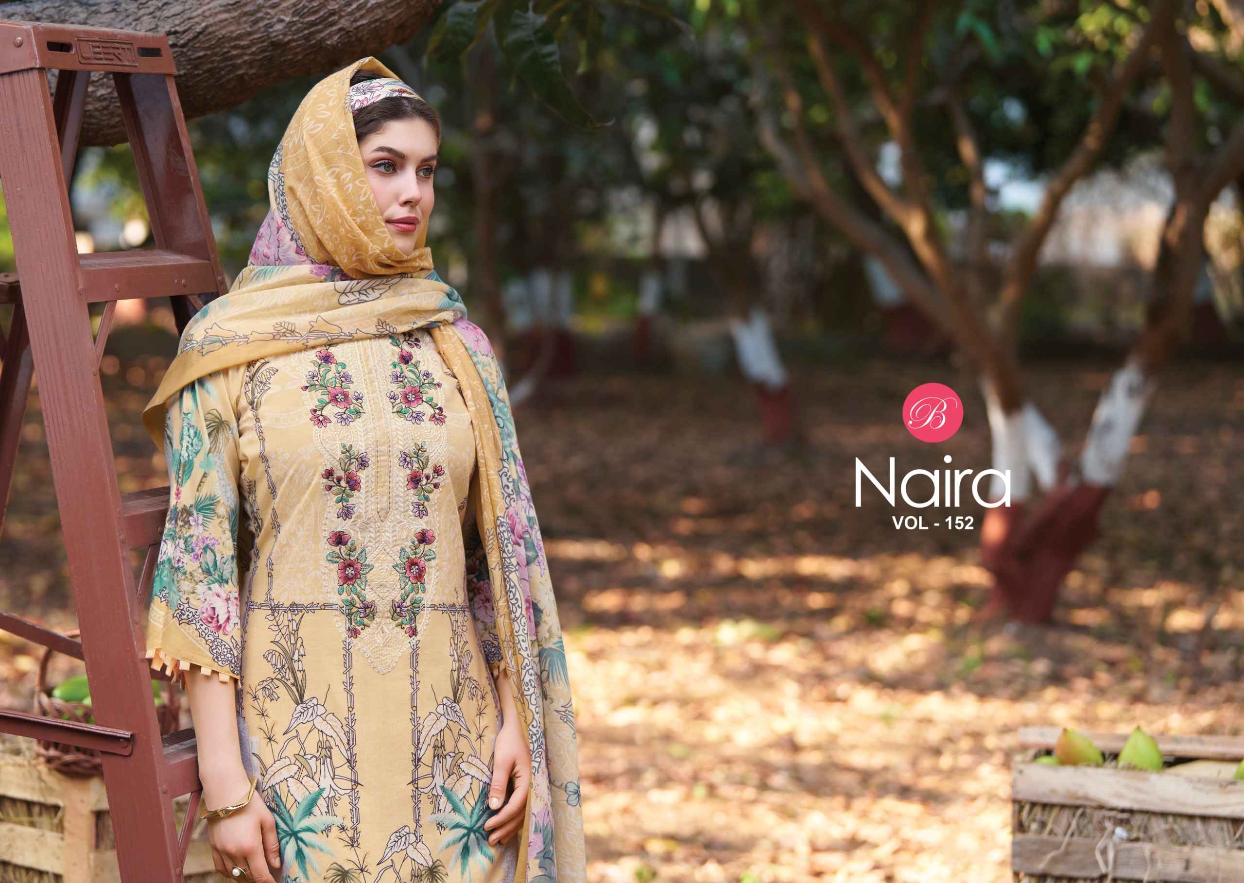 Belliza Naira Vol 152 Cotton Dress Material 8 pcs Cataloge