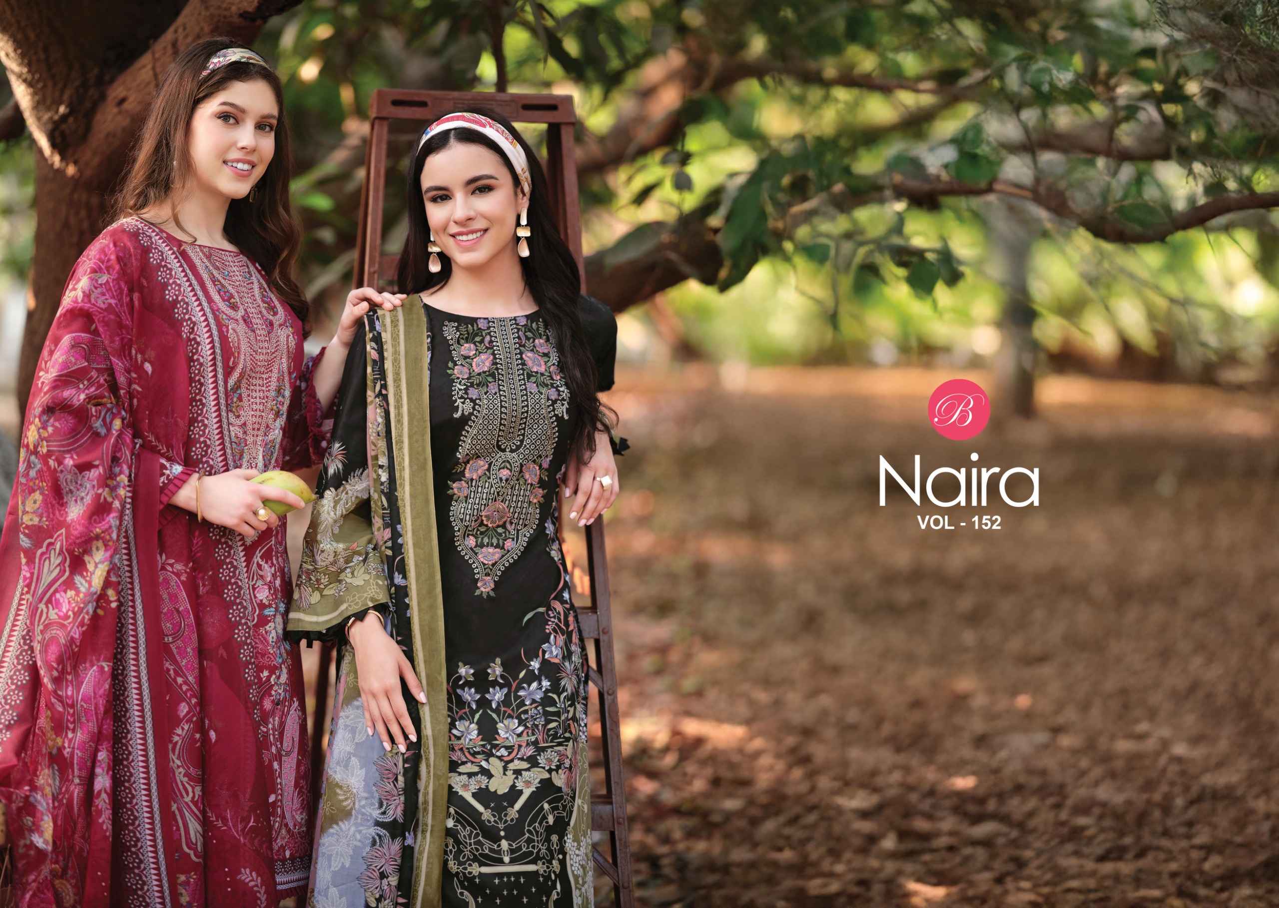 Belliza Naira Vol 152 Cotton Dress Material 8 pcs Cataloge