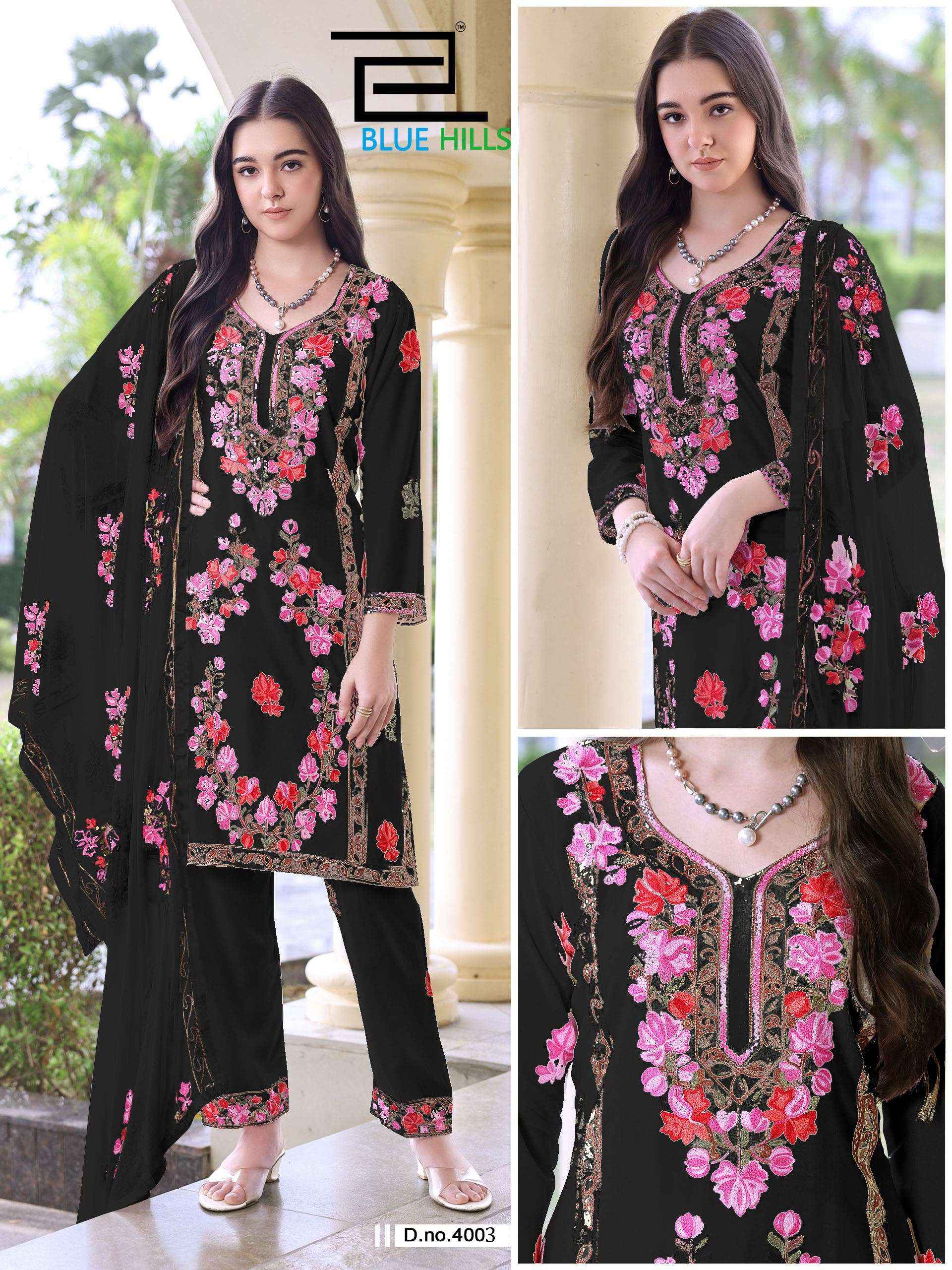 Blue Hills Amanat Rayon Kurti Combo 4 pcs Catalogue