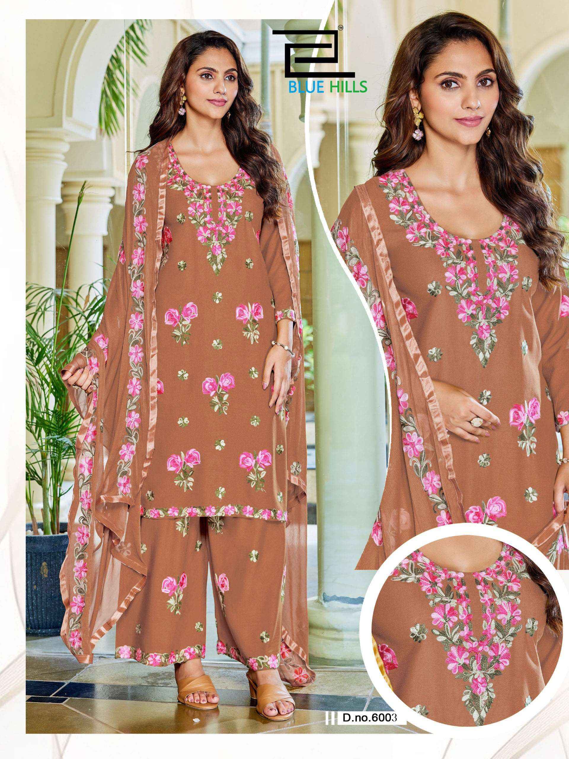 Blue Hills Jannat Vol 3 Rayon Kurti Combo 4 pcs Catalogue