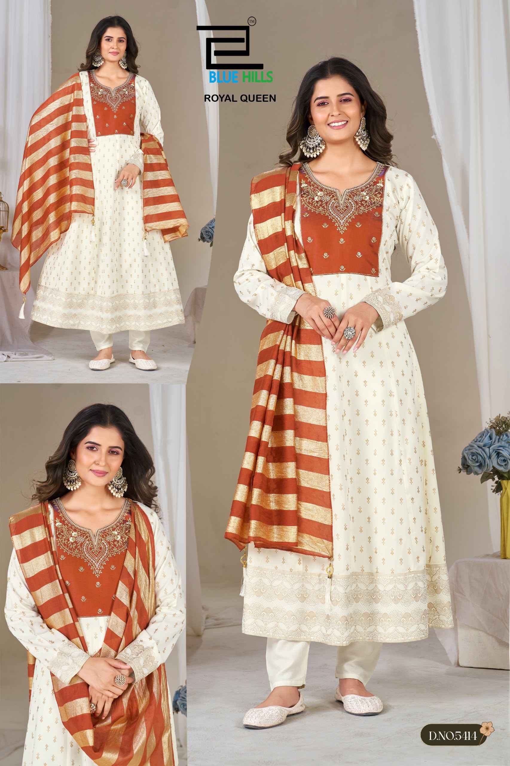 Blue Hills Royal Queen Rayon Kurti Combo 6 pcs Catalogue