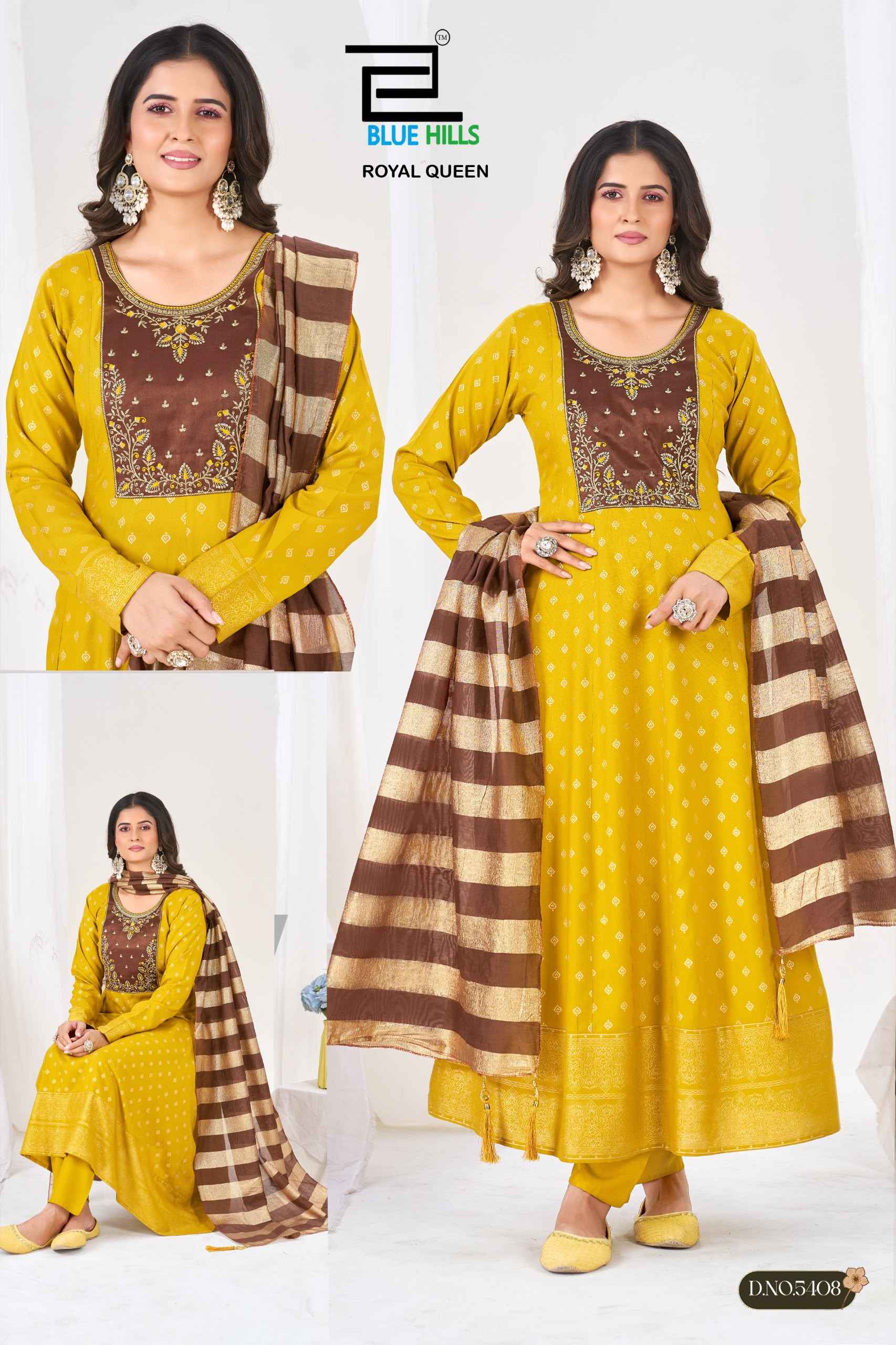 Blue Hills Royal Queen Rayon Kurti Combo 6 pcs Catalogue
