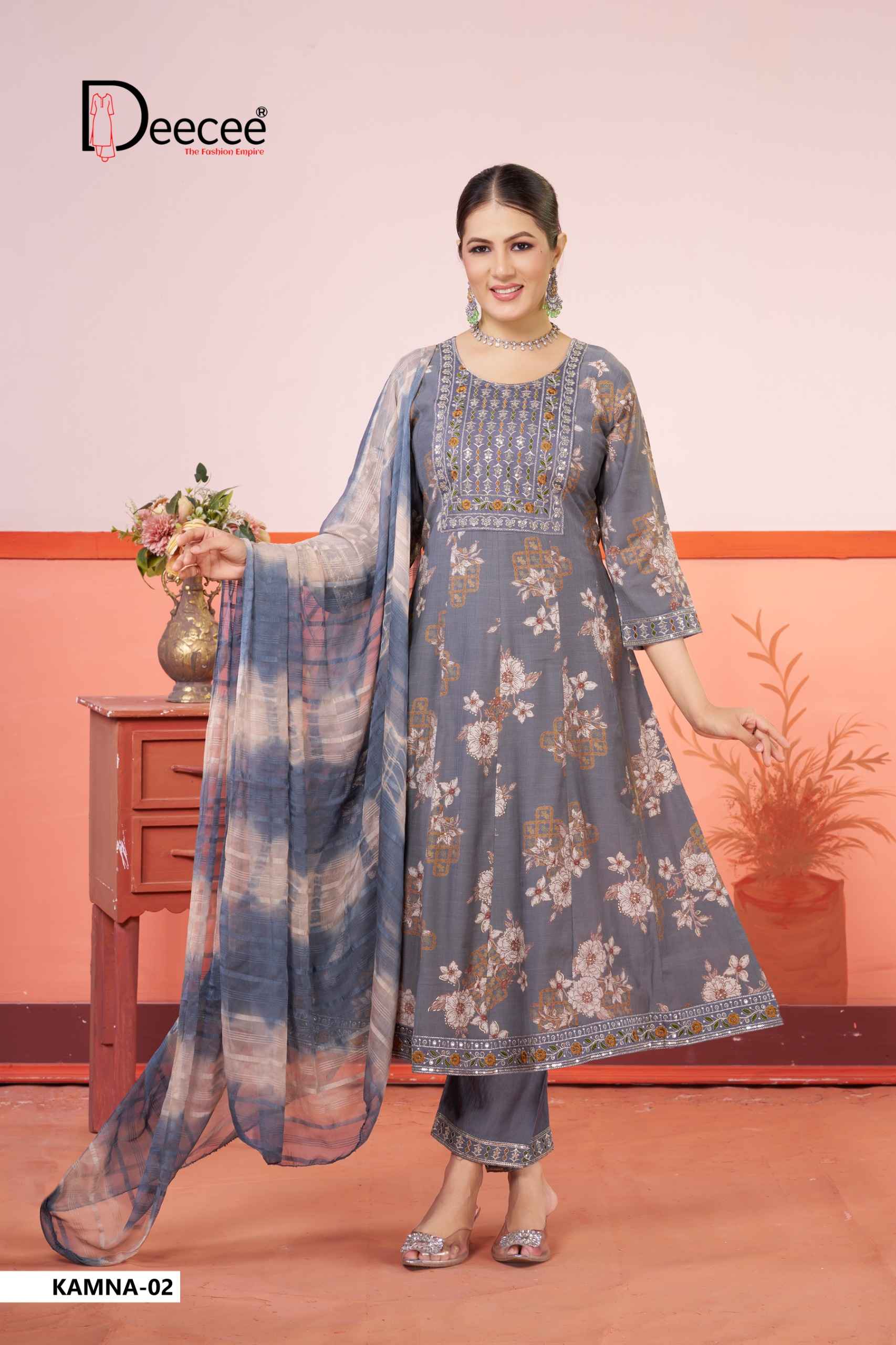 Deecee Melody Barlin Kurti Combo 6 Pc Catalog