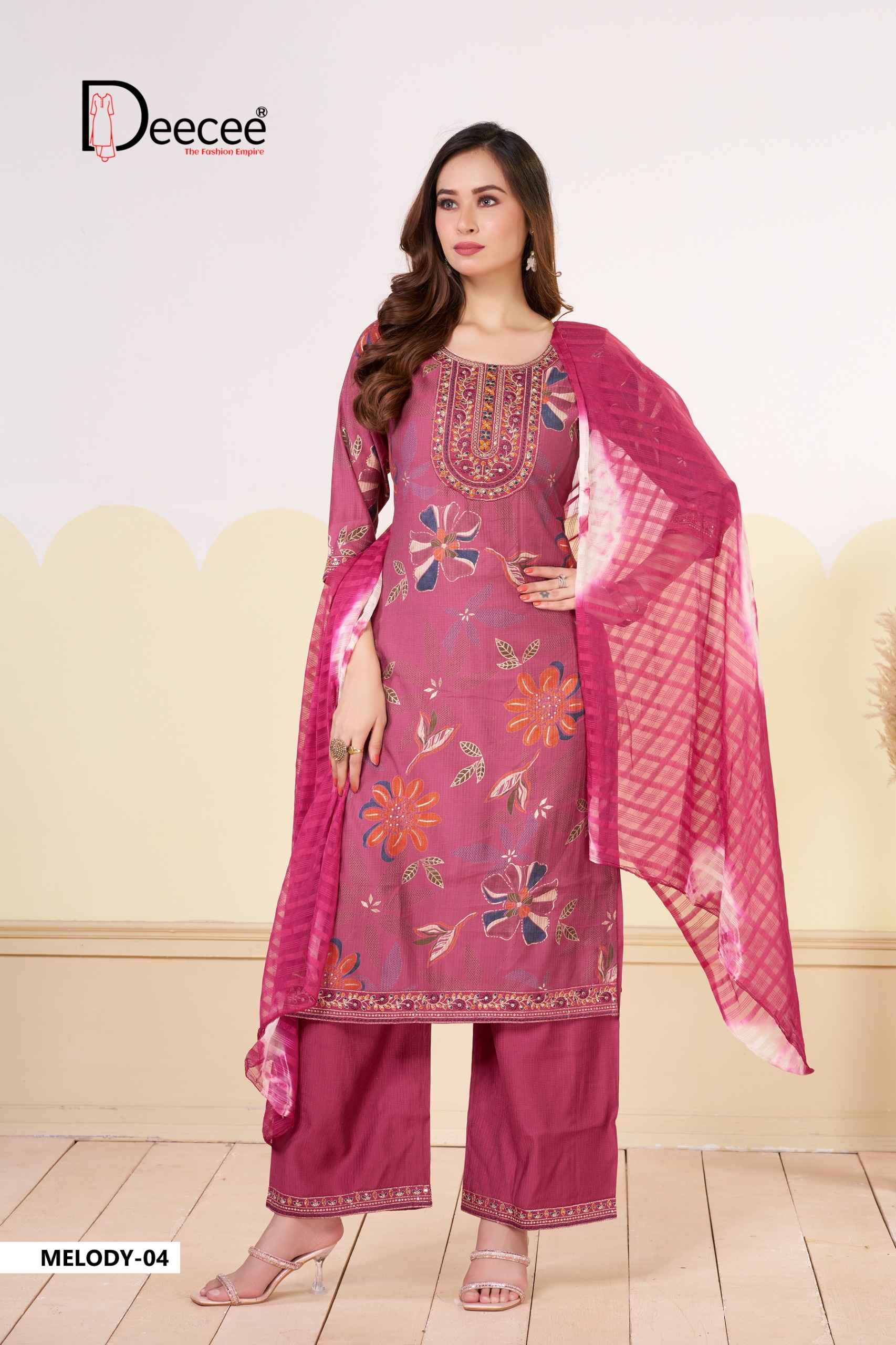 Deecee Melody Barlin Kurti Combo 6 Pc Catalog