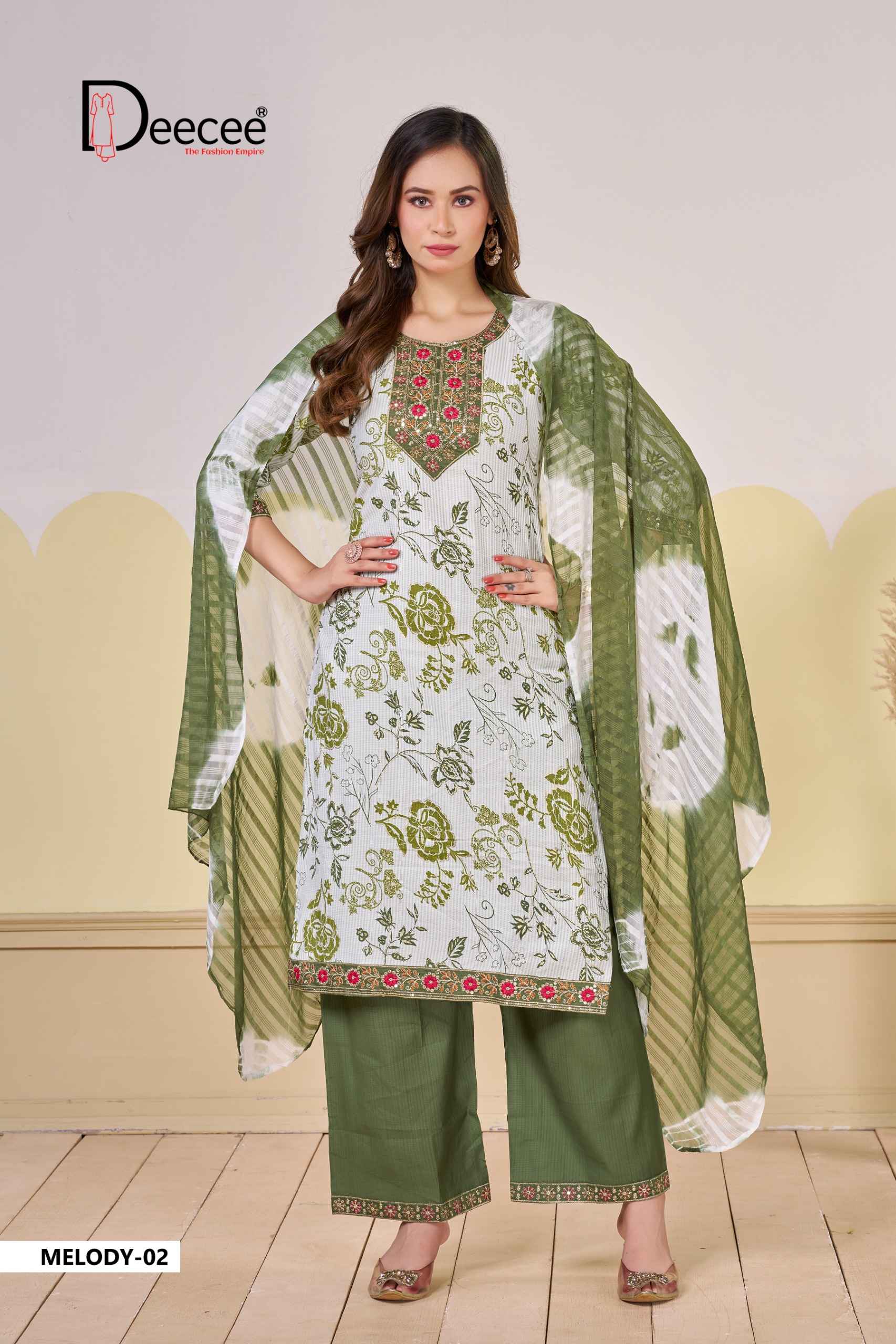 Deecee Melody Barlin Kurti Combo 6 Pc Catalog