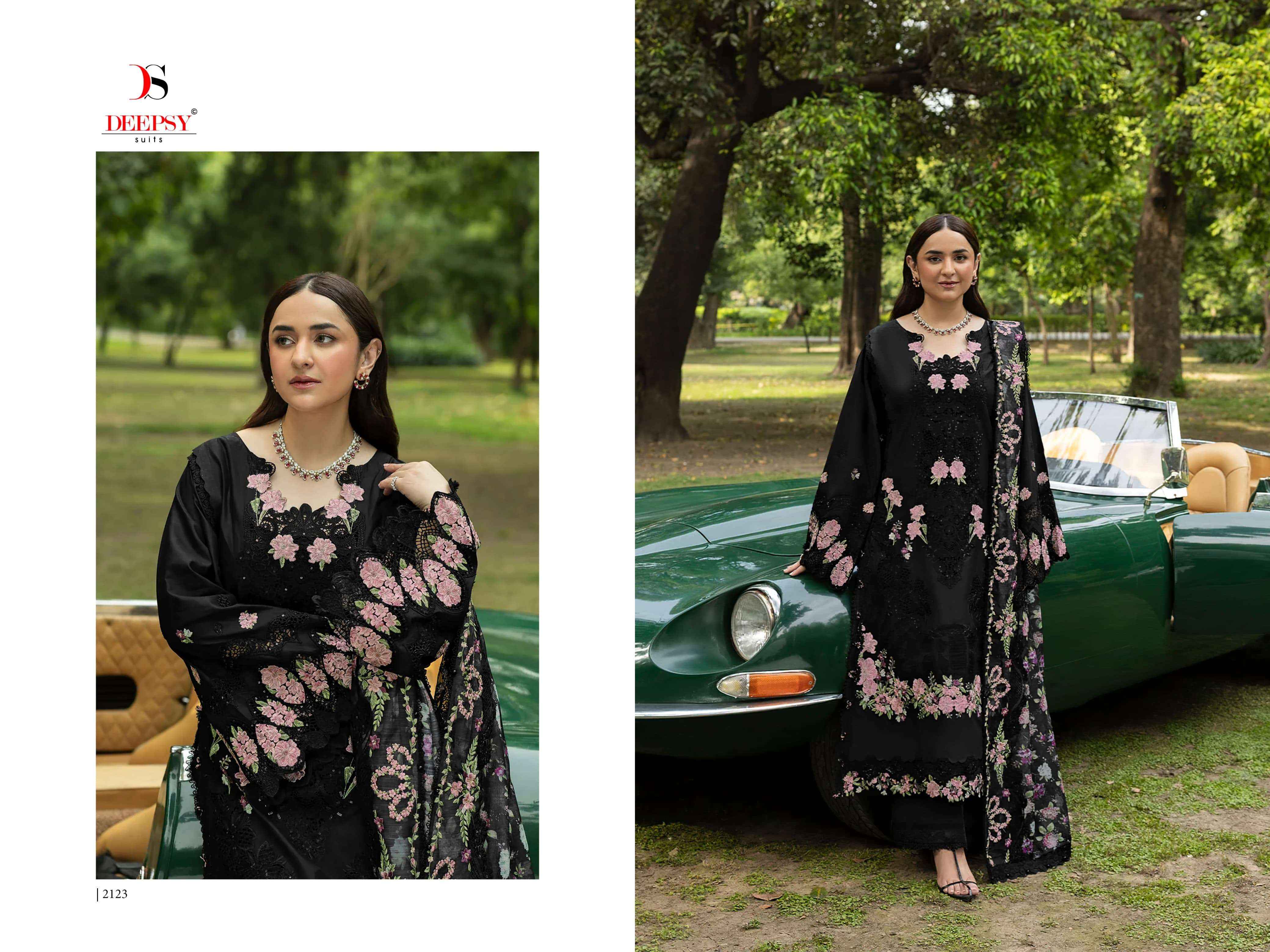 Deepsy Elaf Premium Vol 8 Cotton Dress Material 6 pcs Catalogue