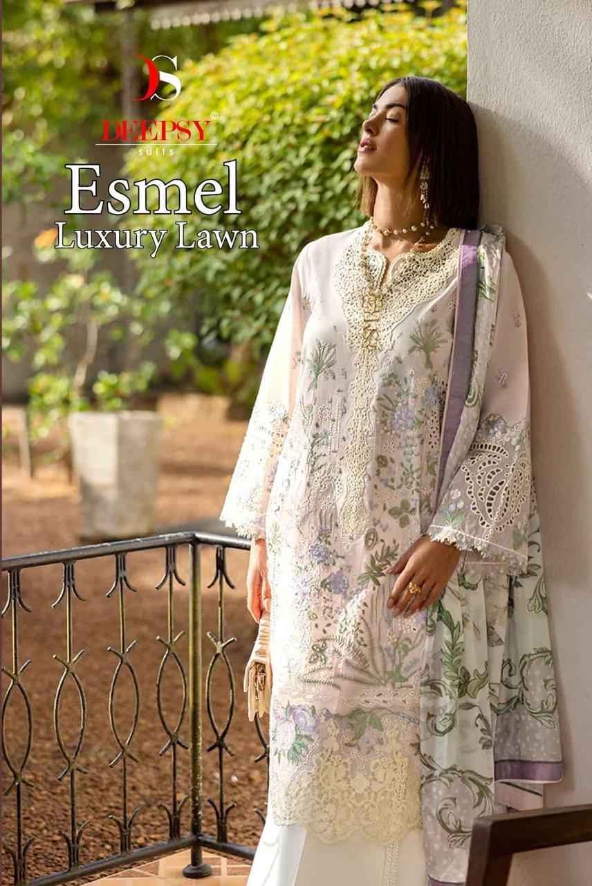 Deepsy Esmel Luxury Lawn Cotton Dress Material 6 Pcs Catalog