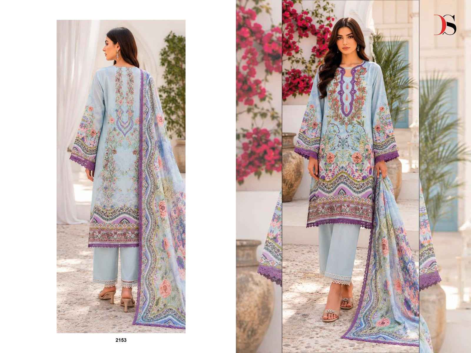 Deepsy Jade Bliss Lawn Vol 6 Cotton Dress Material 8 Pcs Catalog