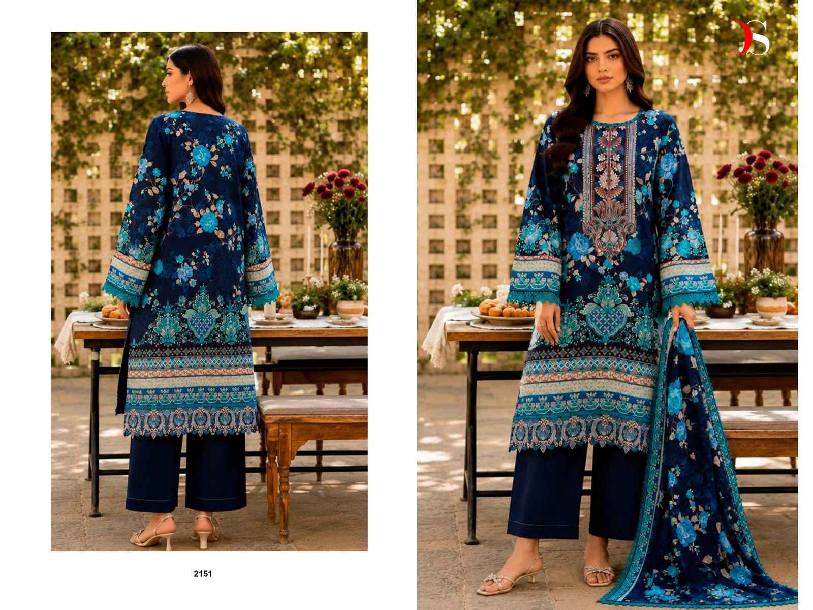 Deepsy Jade Bliss Lawn Vol 6 Cotton Dress Material 8 Pcs Catalog