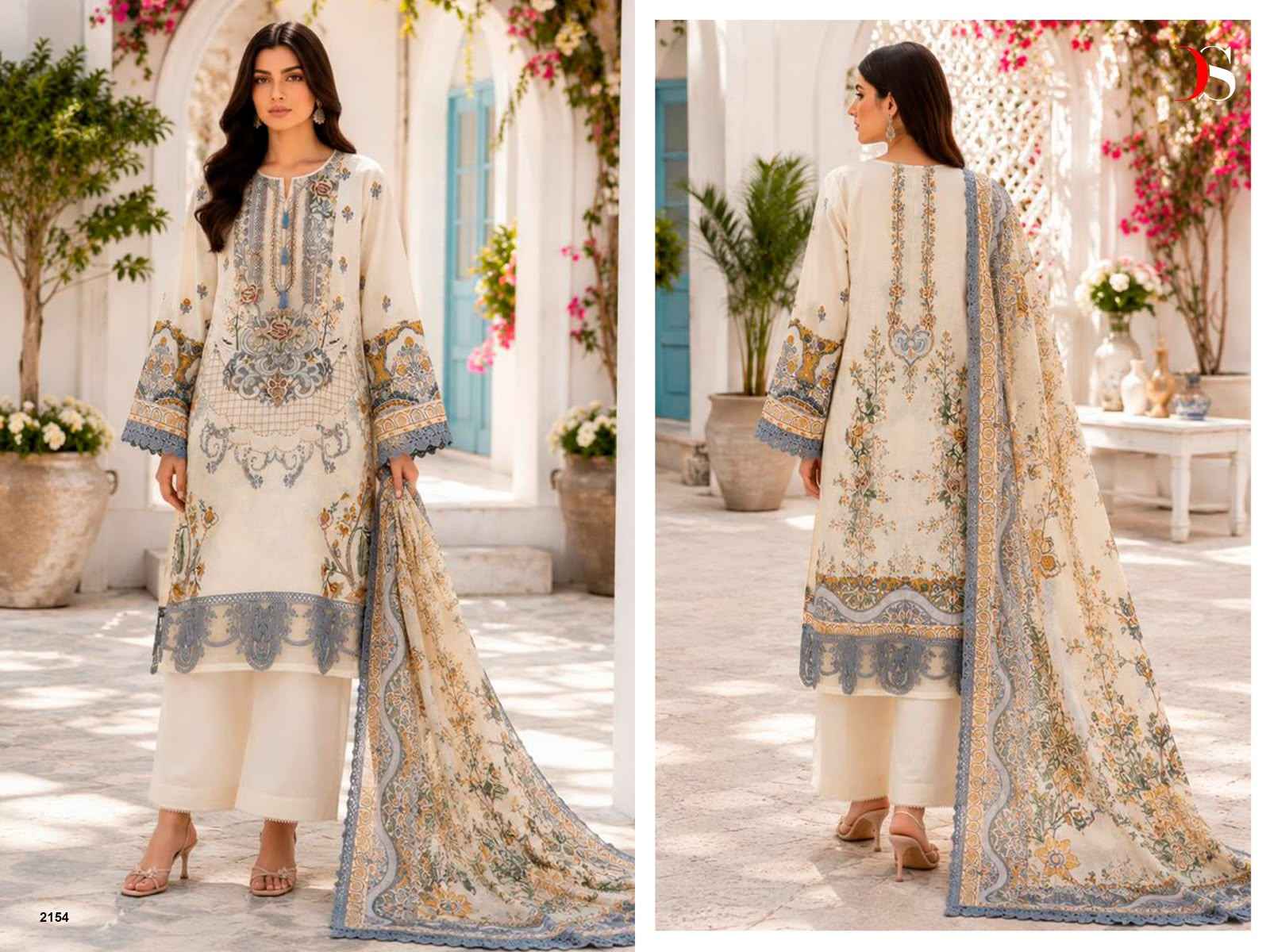 Deepsy Jade Bliss Lawn Vol 6 Cotton Dress Material 8 Pcs Catalog