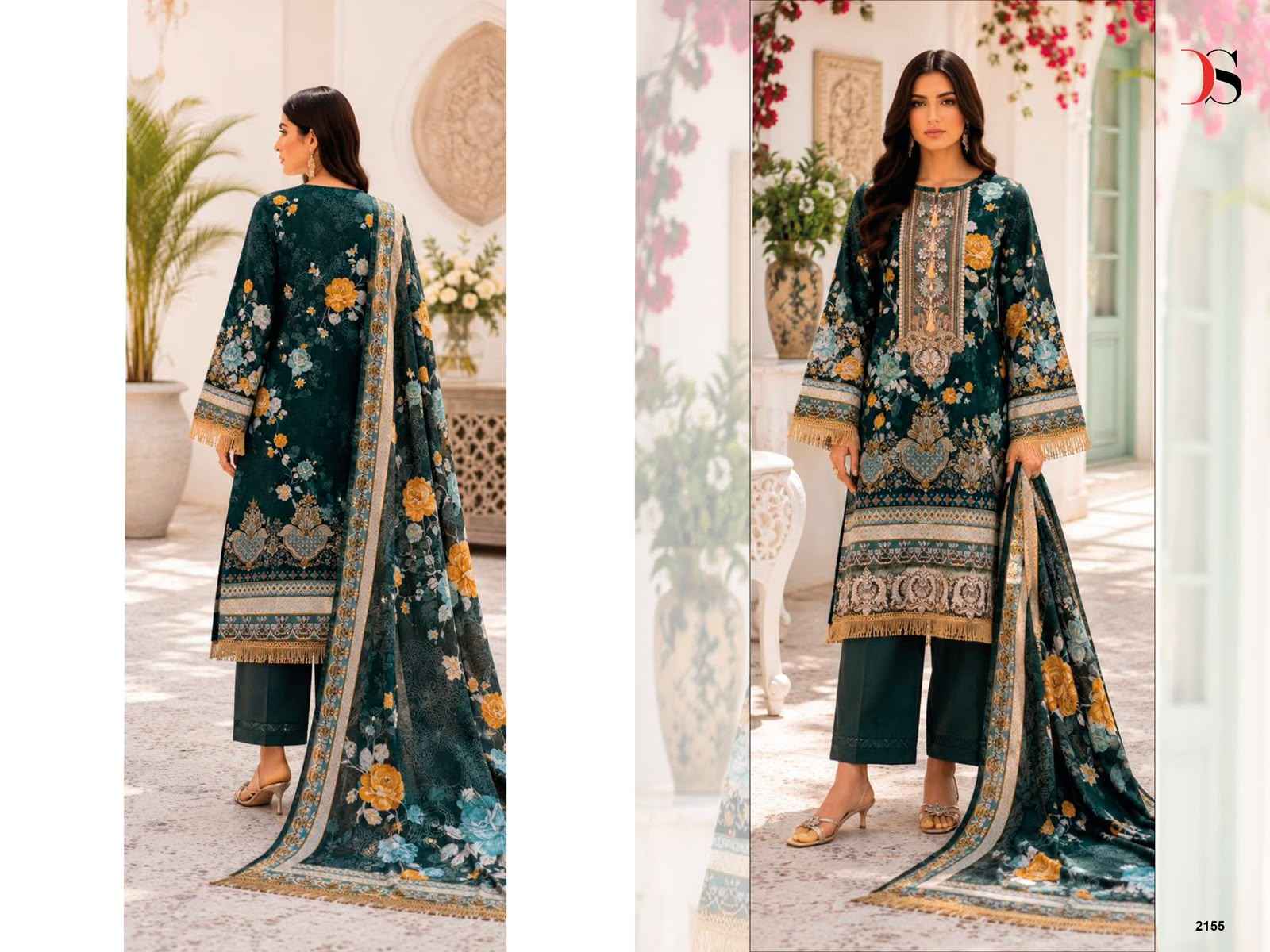 Deepsy Jade Bliss Lawn Vol 6 Cotton Dress Material 8 Pcs Catalog