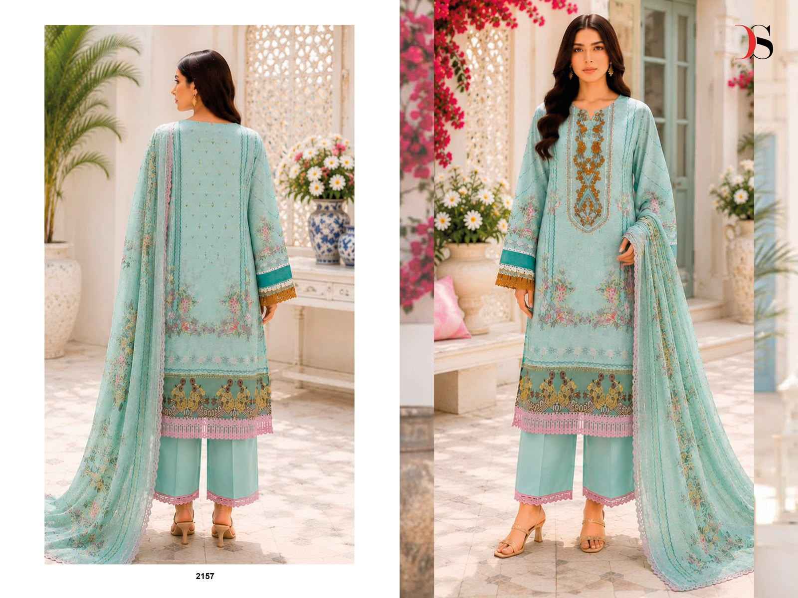 Deepsy Jade Bliss Lawn Vol 6 Cotton Dress Material 8 Pcs Catalog