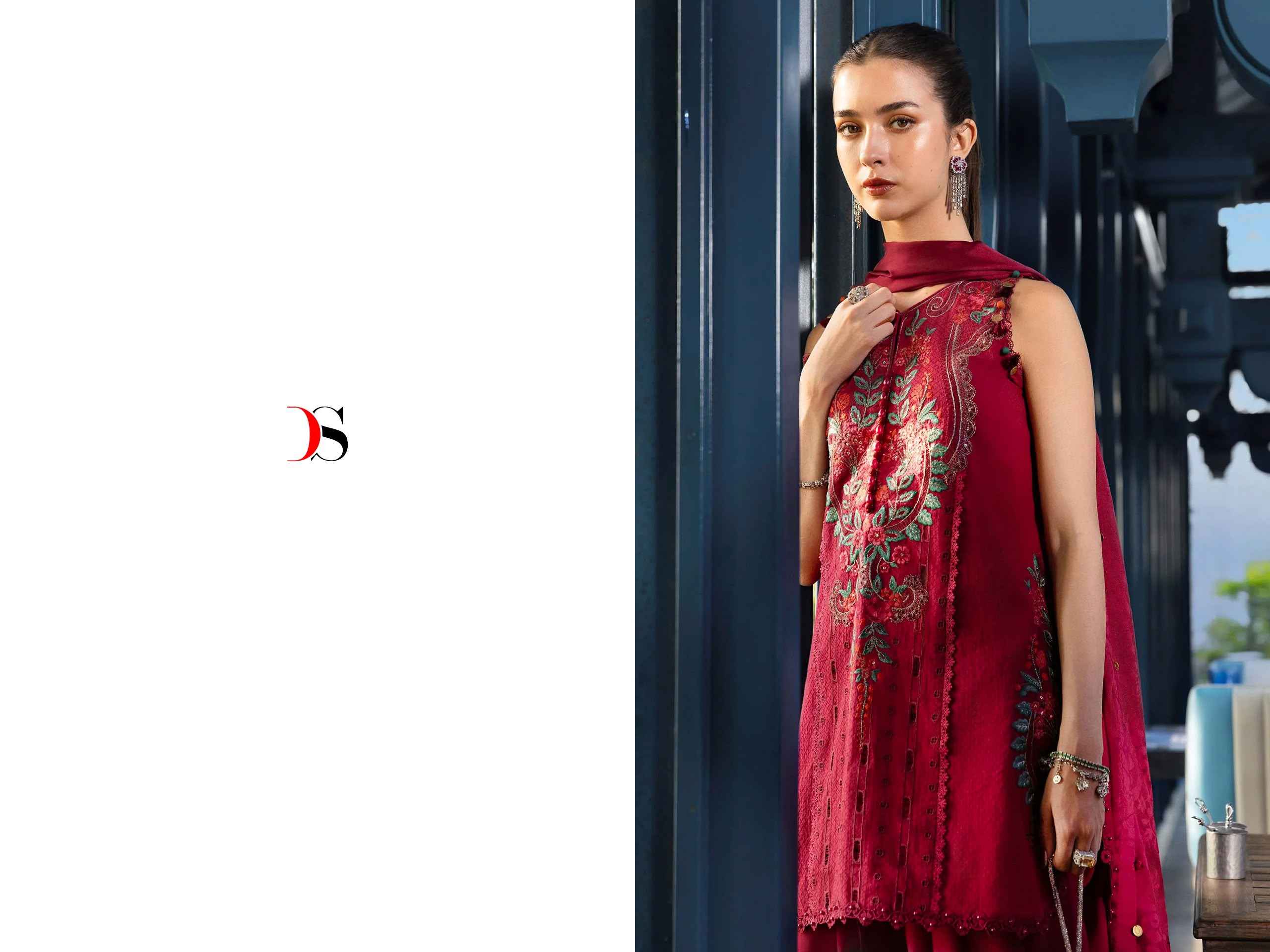 Deepsy Maria B Embroidered Vol 6 Cotton Dress Material 4 pcs Catalogue