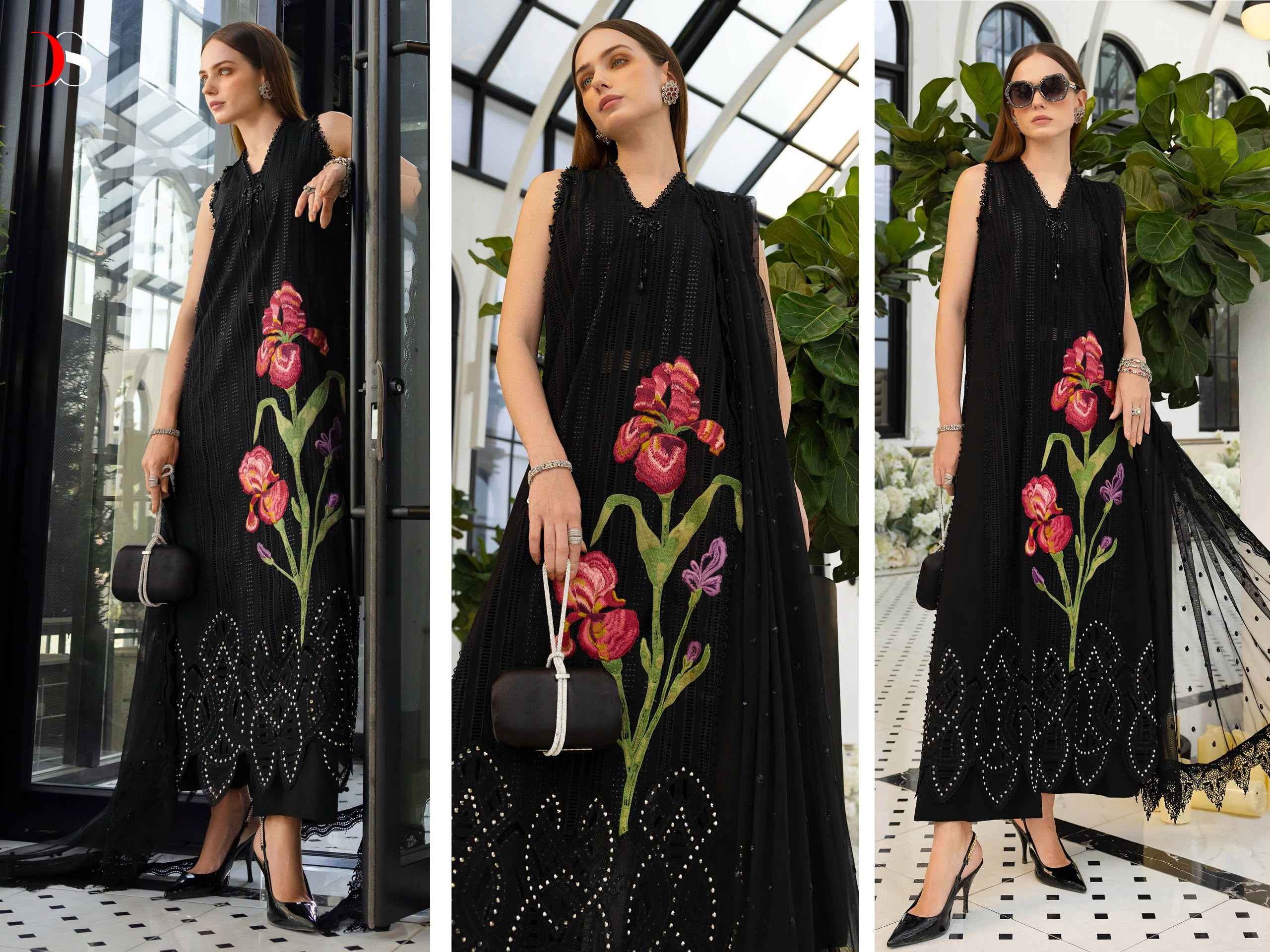 Deepsy Maria B Embroidered Vol 6 Cotton Dress Material 4 pcs Catalogue