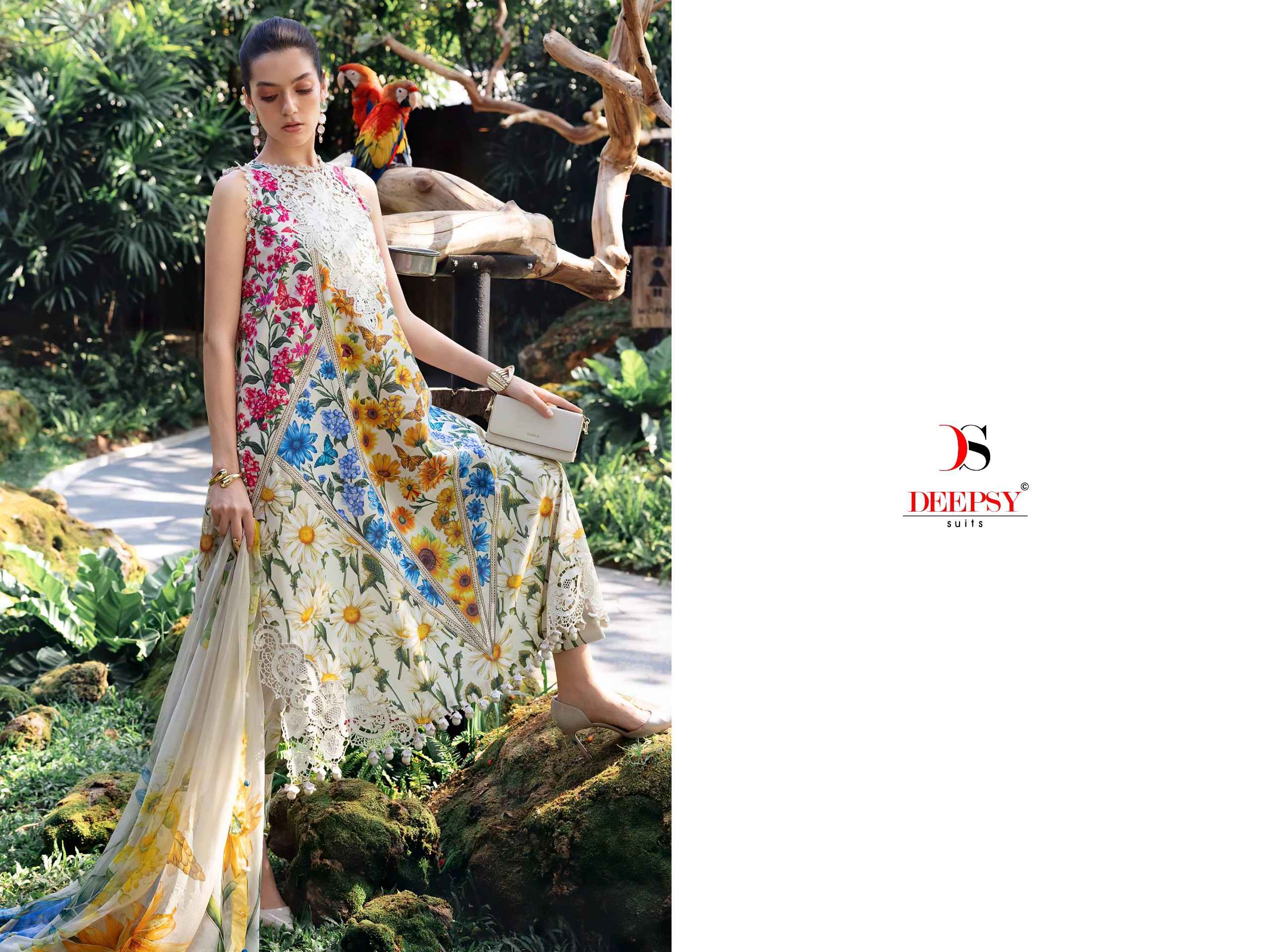 Deepsy Maria B Mprint Vol 6 Nx Cotton Dress Material 6 pcs Catalogue
