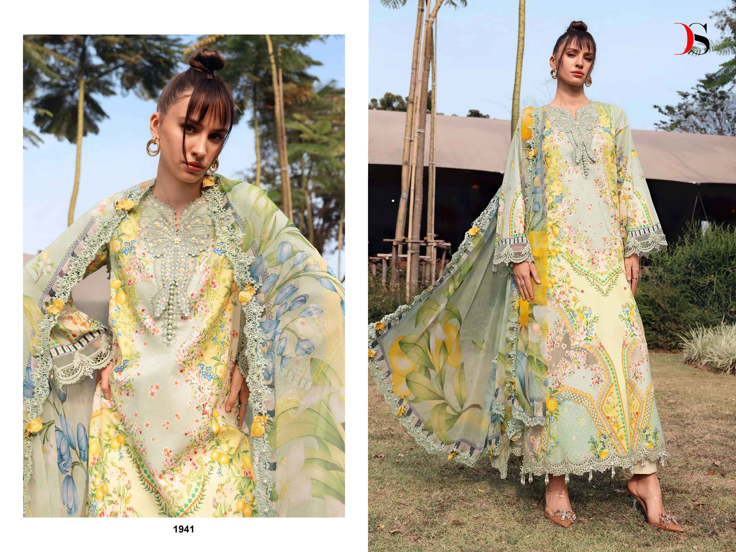 Deepsy Maria B Mprint Vol 6 Nx Cotton Dress Material 6 pcs Catalogue