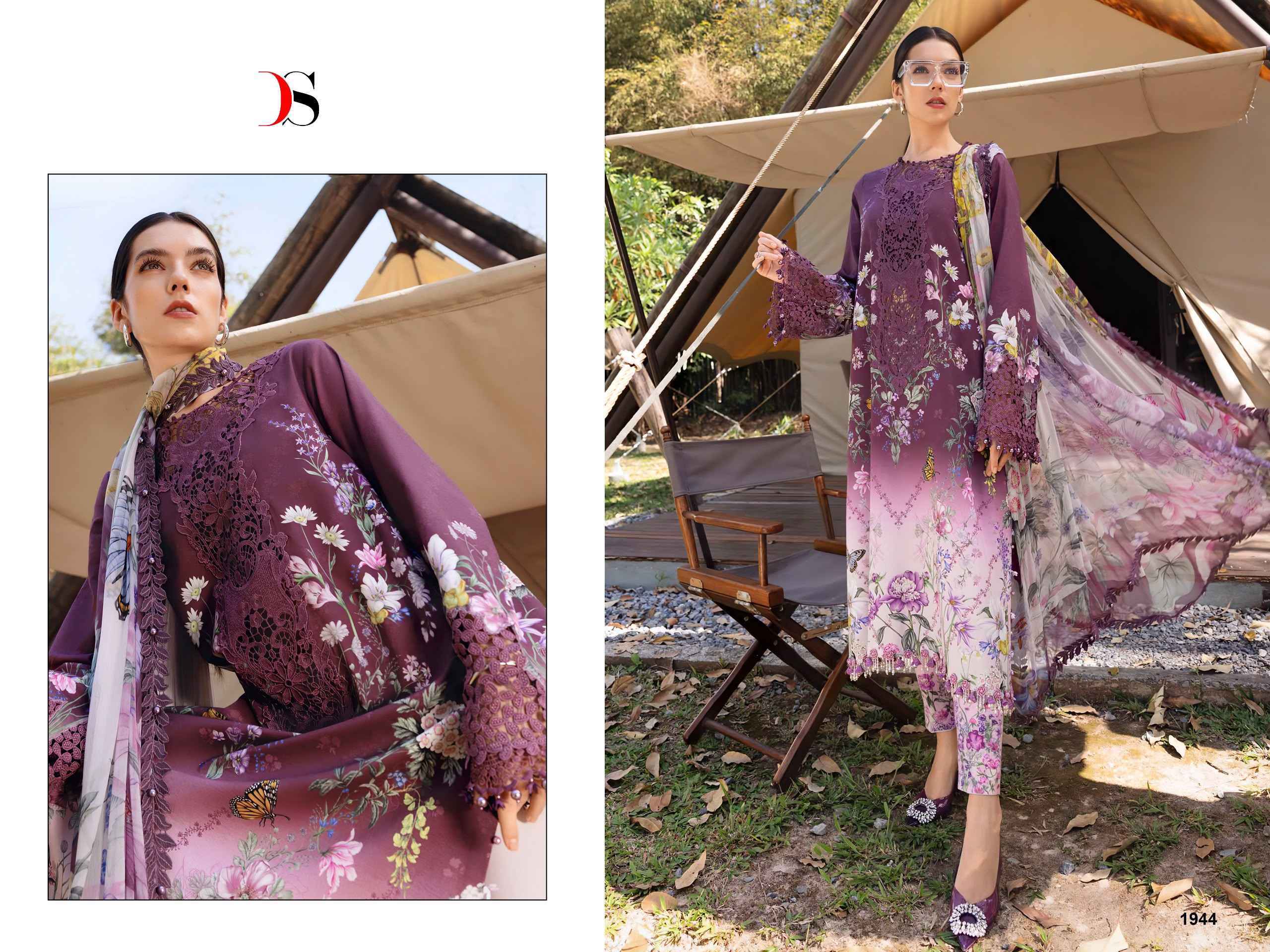 Deepsy Maria B Mprint Vol 6 Nx Cotton Dress Material 6 pcs Catalogue