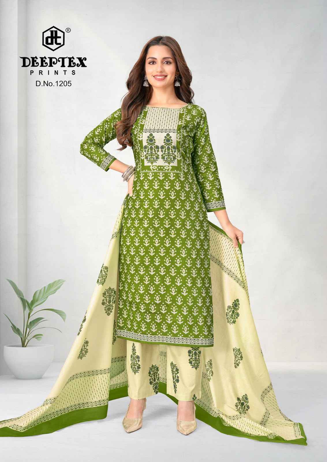 Deeptex Aaliza Vol 12 Cotton Dress Material 10 pcs Catalogue