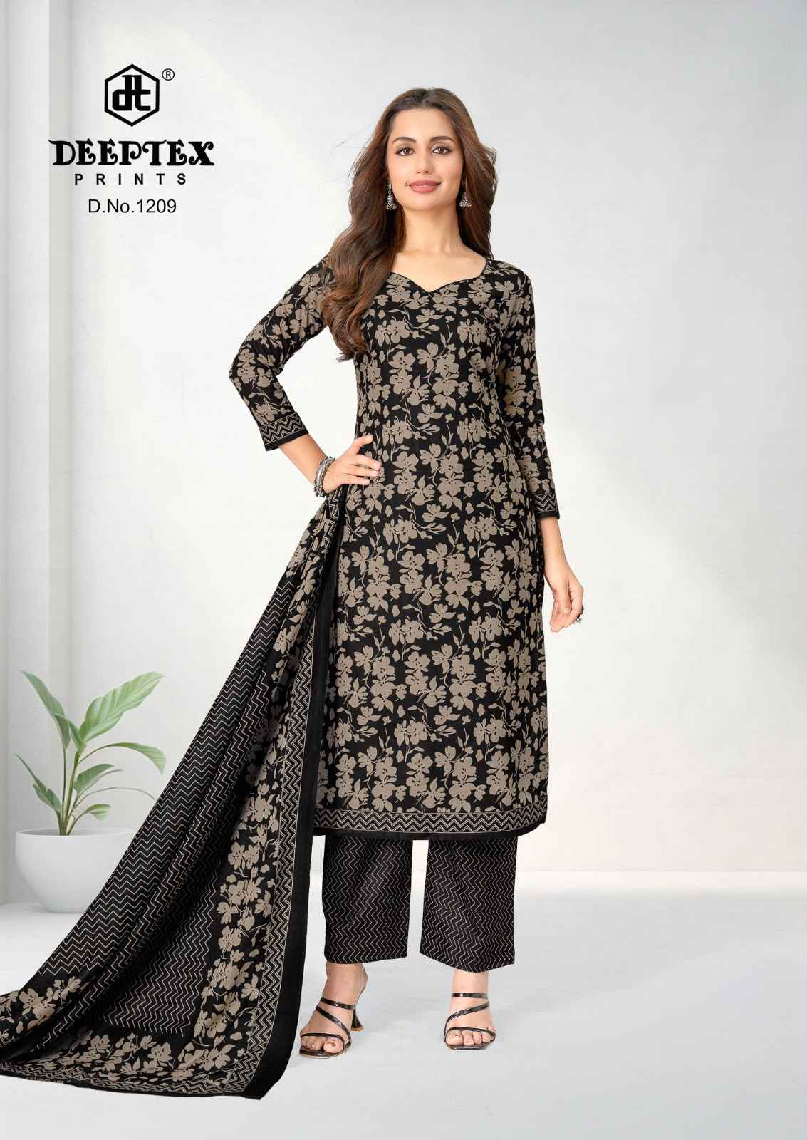 Deeptex Aaliza Vol 12 Cotton Dress Material 10 pcs Catalogue