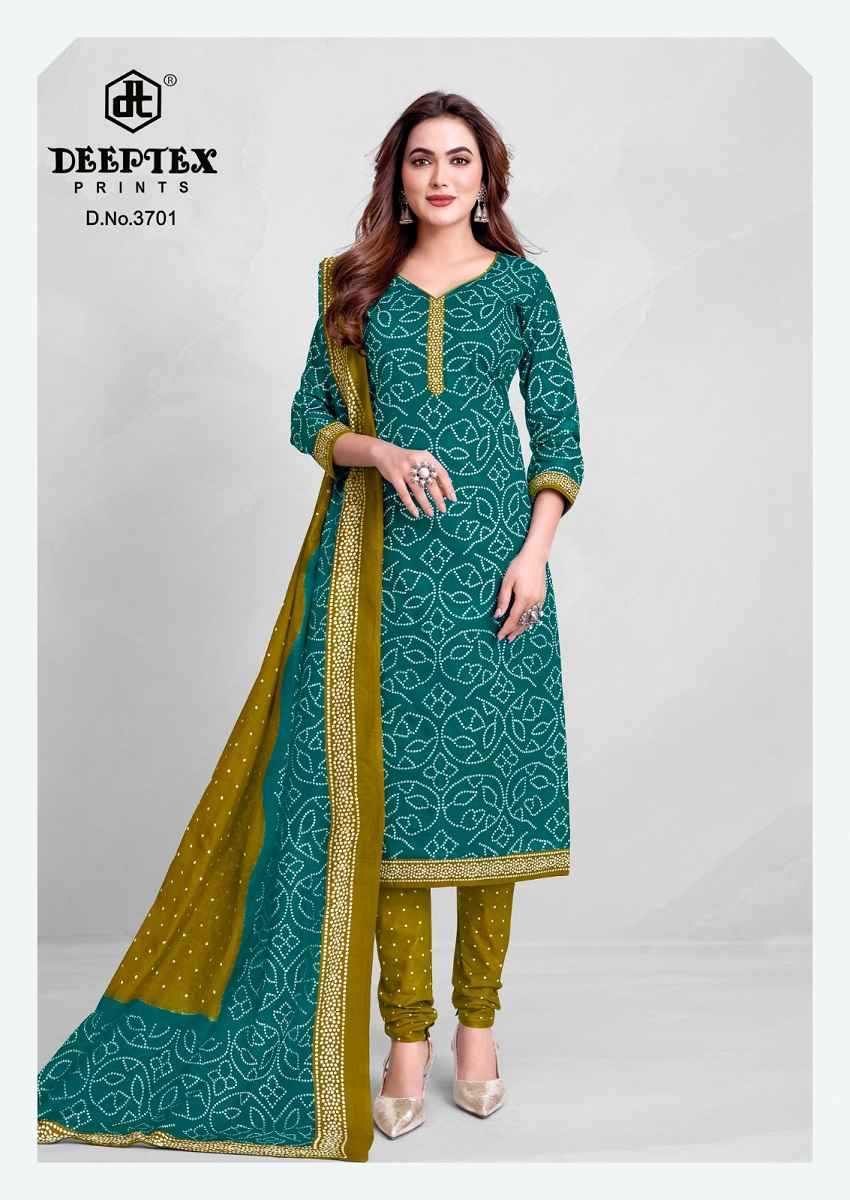 Deeptex Classic Chunaris Vol 37 Cotton Dress Material 10 pcs Catalogue