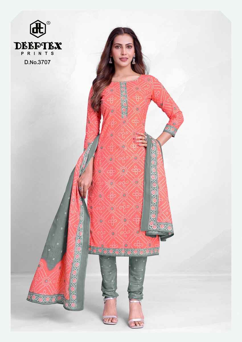 Deeptex Classic Chunaris Vol 37 Cotton Dress Material 10 pcs Catalogue