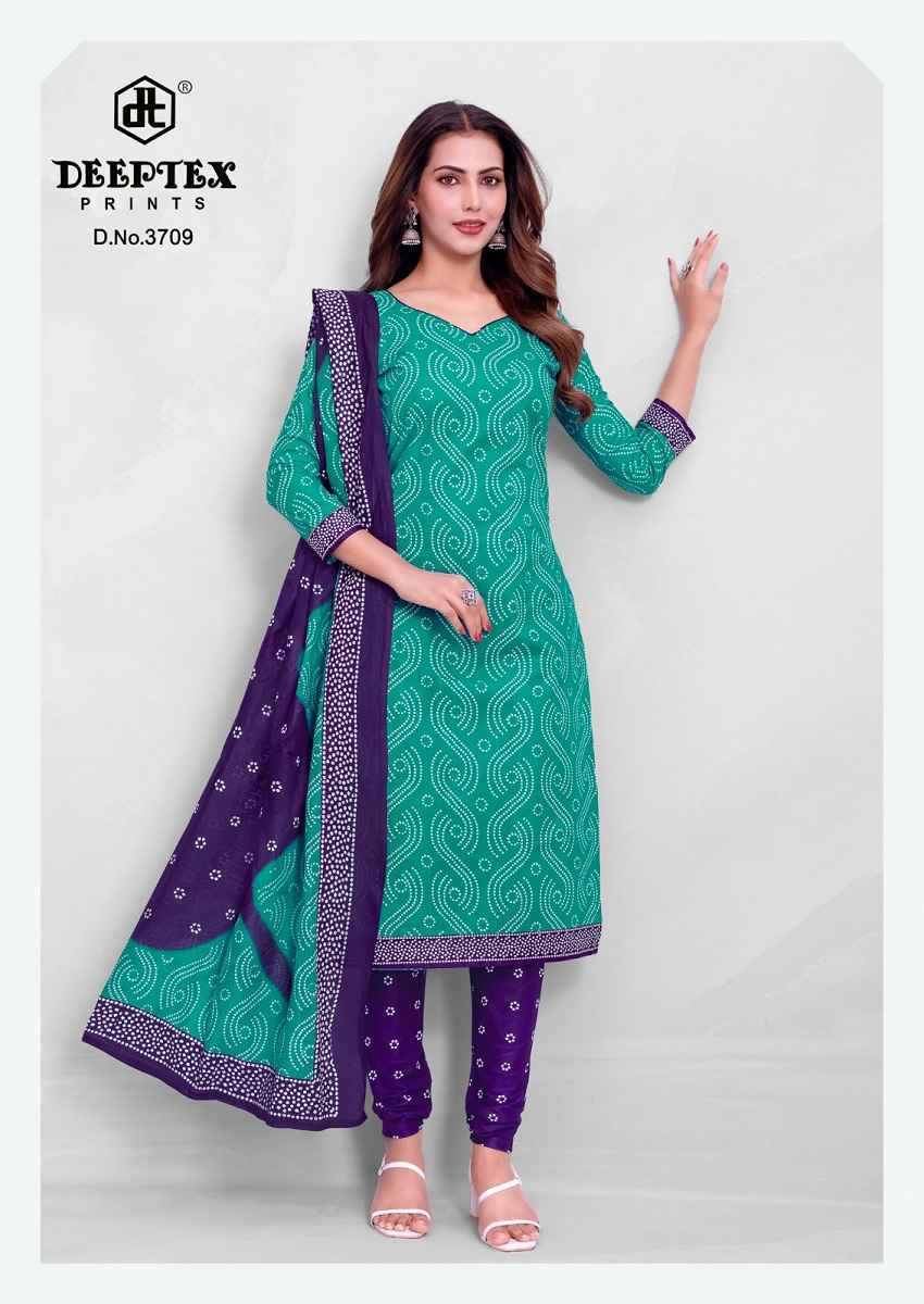 Deeptex Classic Chunaris Vol 37 Cotton Dress Material 10 pcs Catalogue