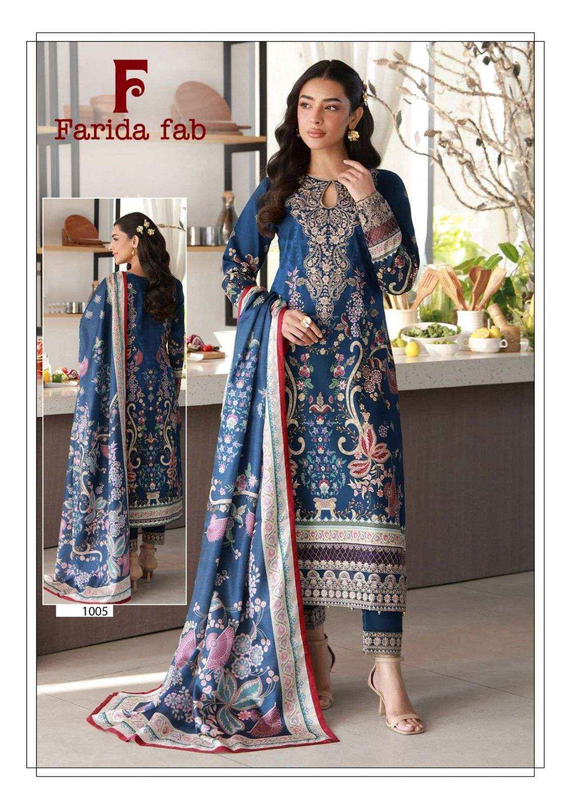 Farida Fab Charizma Readymade Cotton Dress 6 pcs Catalogue