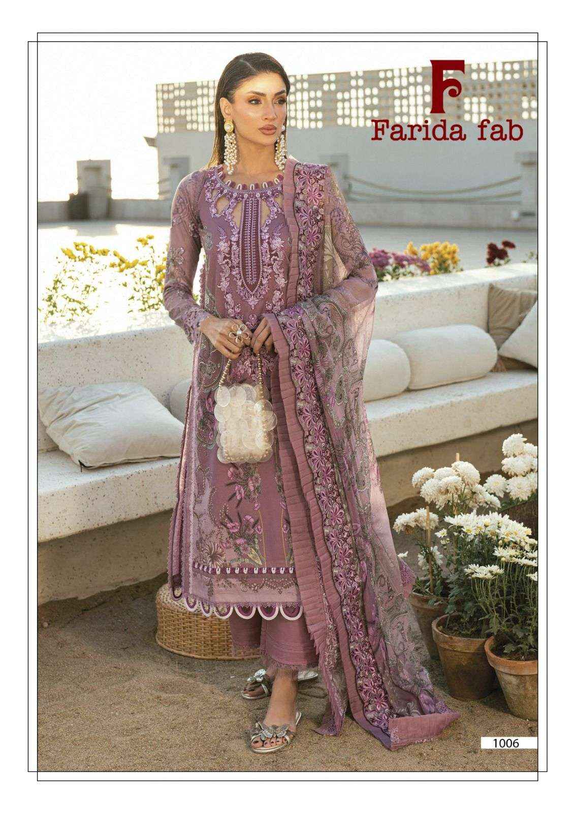 Farida Fab Charizma Readymade Cotton Dress 6 pcs Catalogue