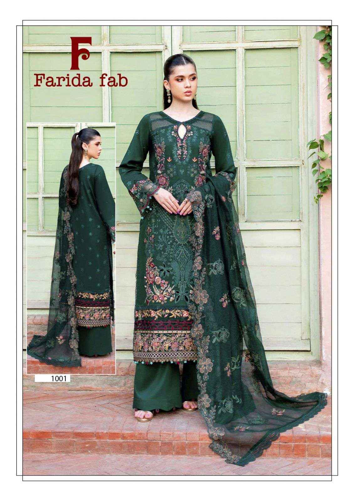 Farida Fab Charizma Readymade Cotton Dress 6 pcs Catalogue