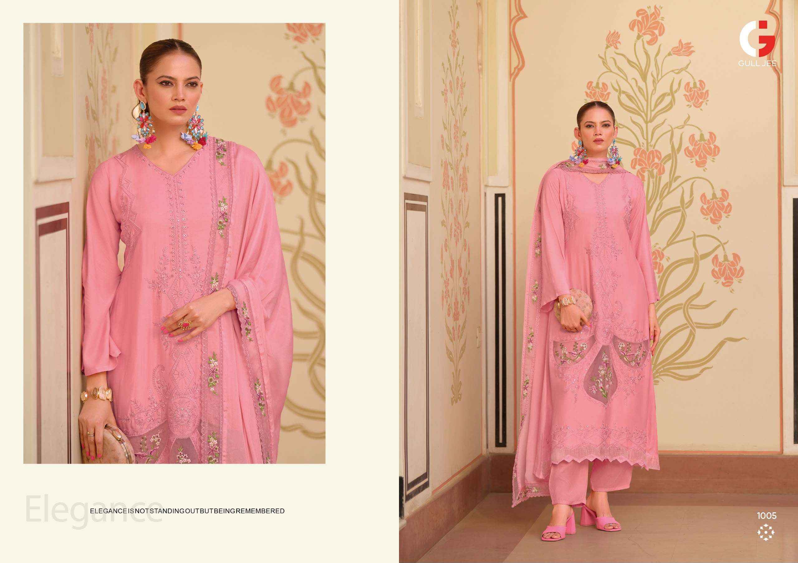 Gull Jee Grassy Viscose Dress Material 6 pcs Catalogue