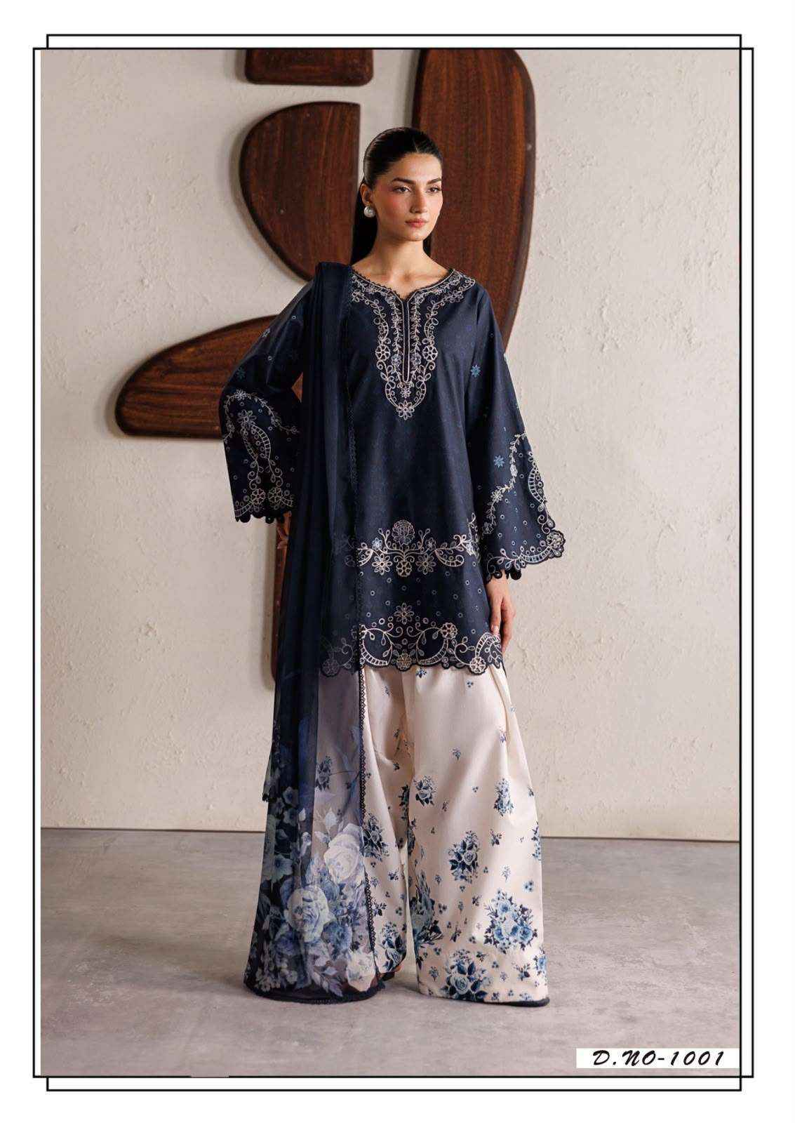 Hala Rang E Bahar Vol 1 Cotton Dress Material 6 pcs Catalogue