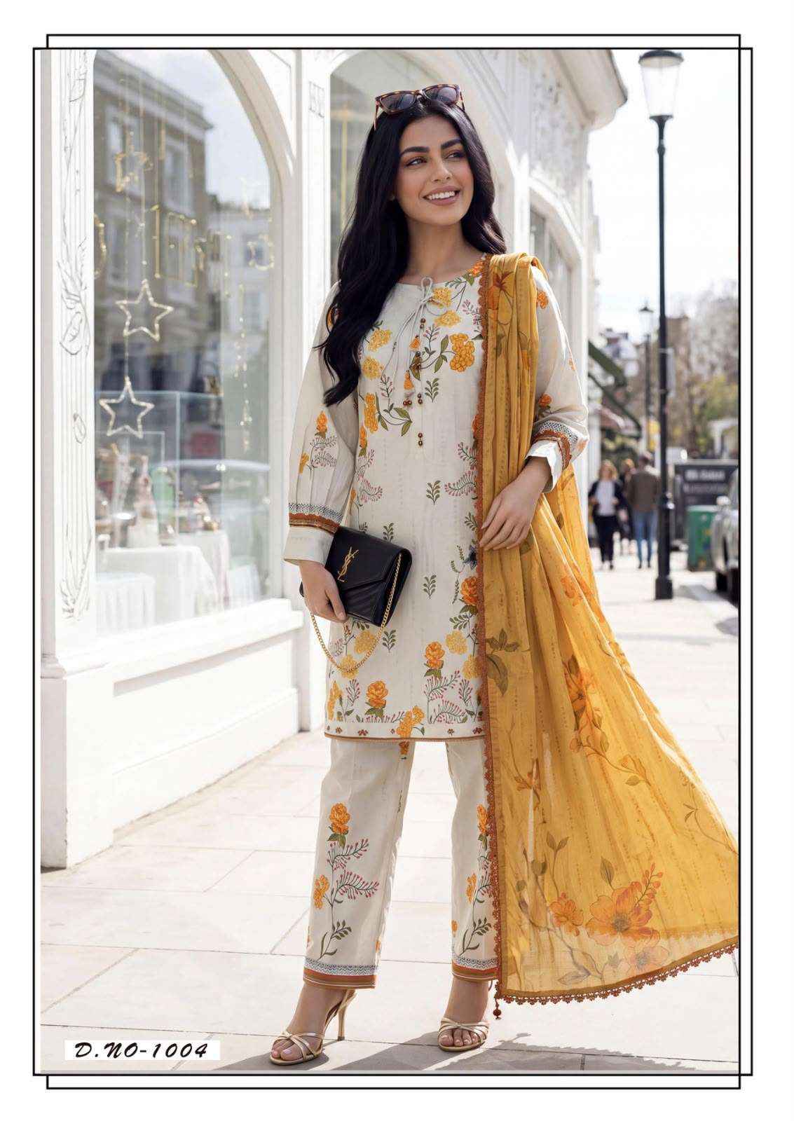 Hala Rang E Bahar Vol 1 Cotton Dress Material 6 pcs Catalogue