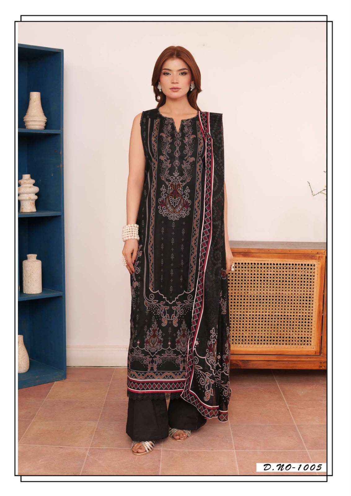Hala Rang E Bahar Vol 1 Cotton Dress Material 6 pcs Catalogue