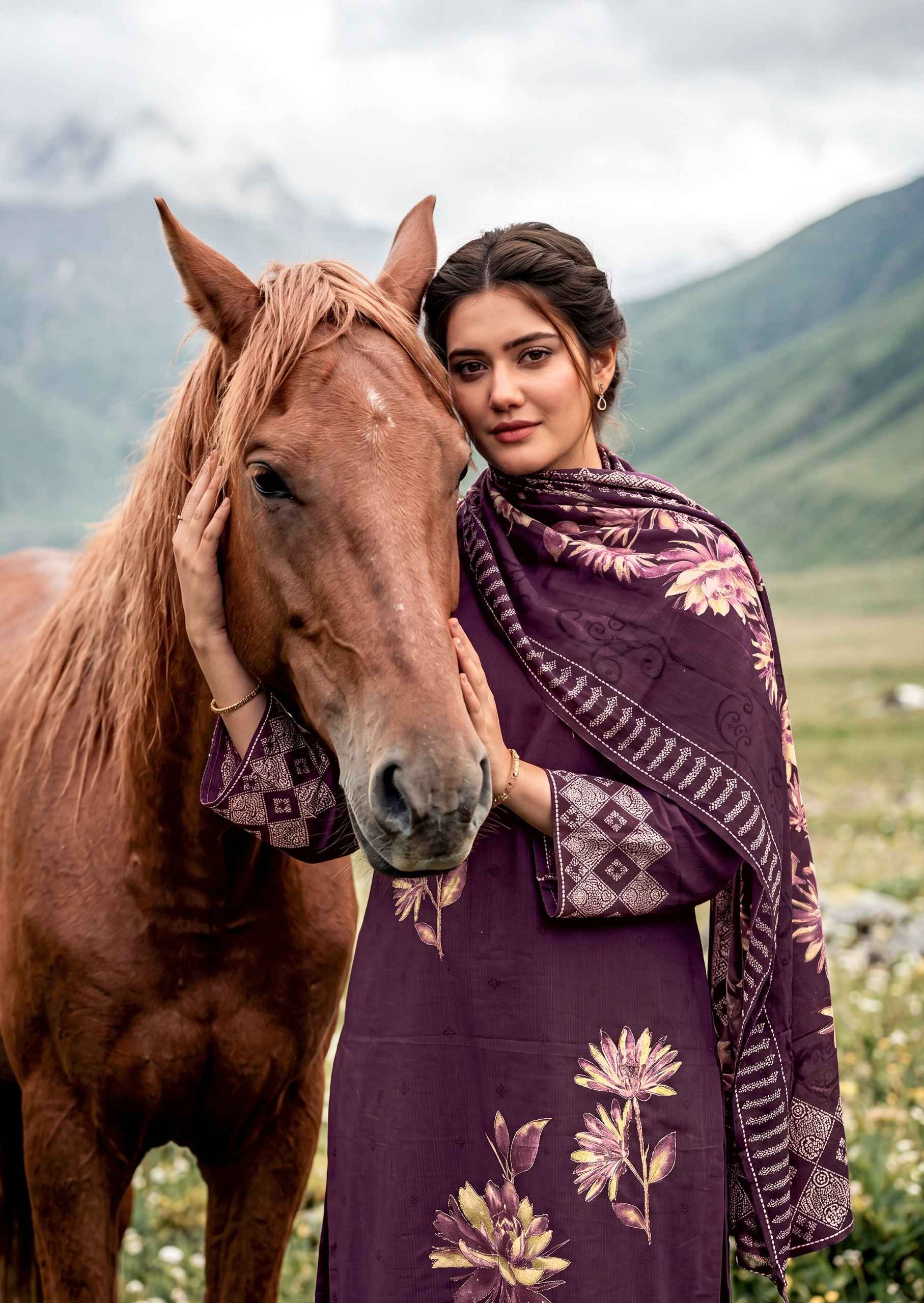 Harshit Fashion Zarmina Zam Dress Material 6 pcs Catalogue