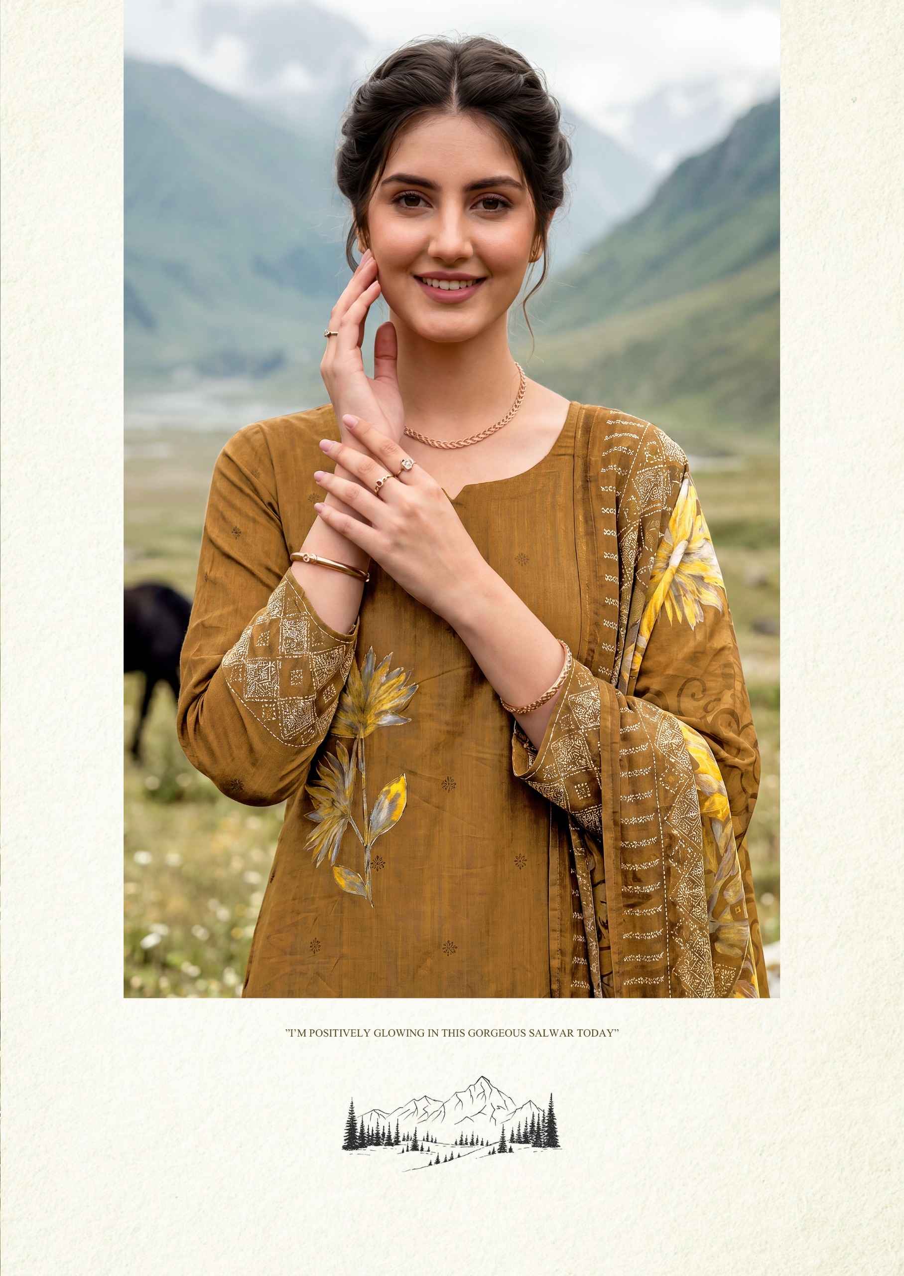 Harshit Fashion Zarmina Zam Dress Material 6 pcs Catalogue