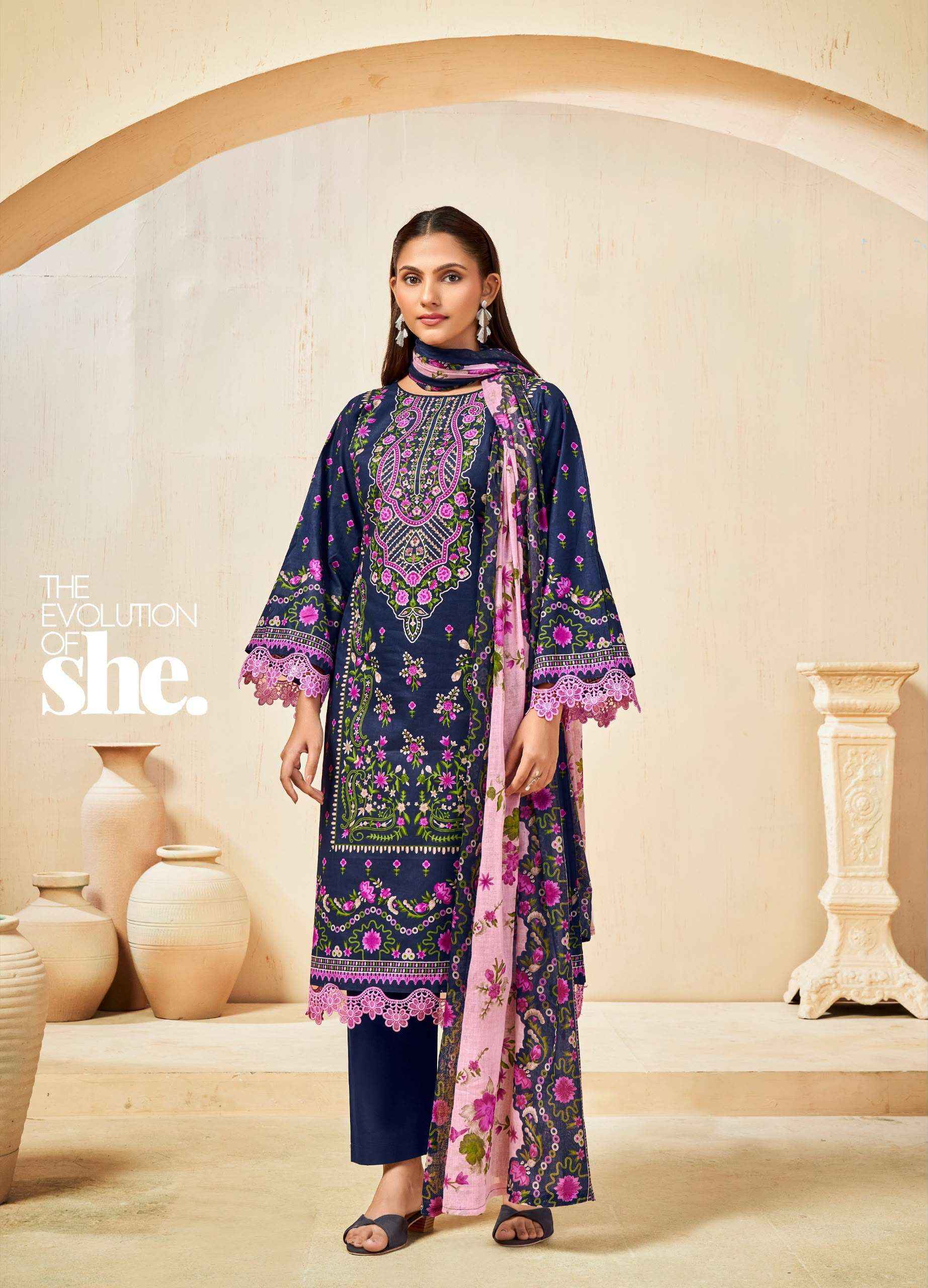 Jash Bellisha Vol 16 Cotton Dress Material 10 pcs Catalogue