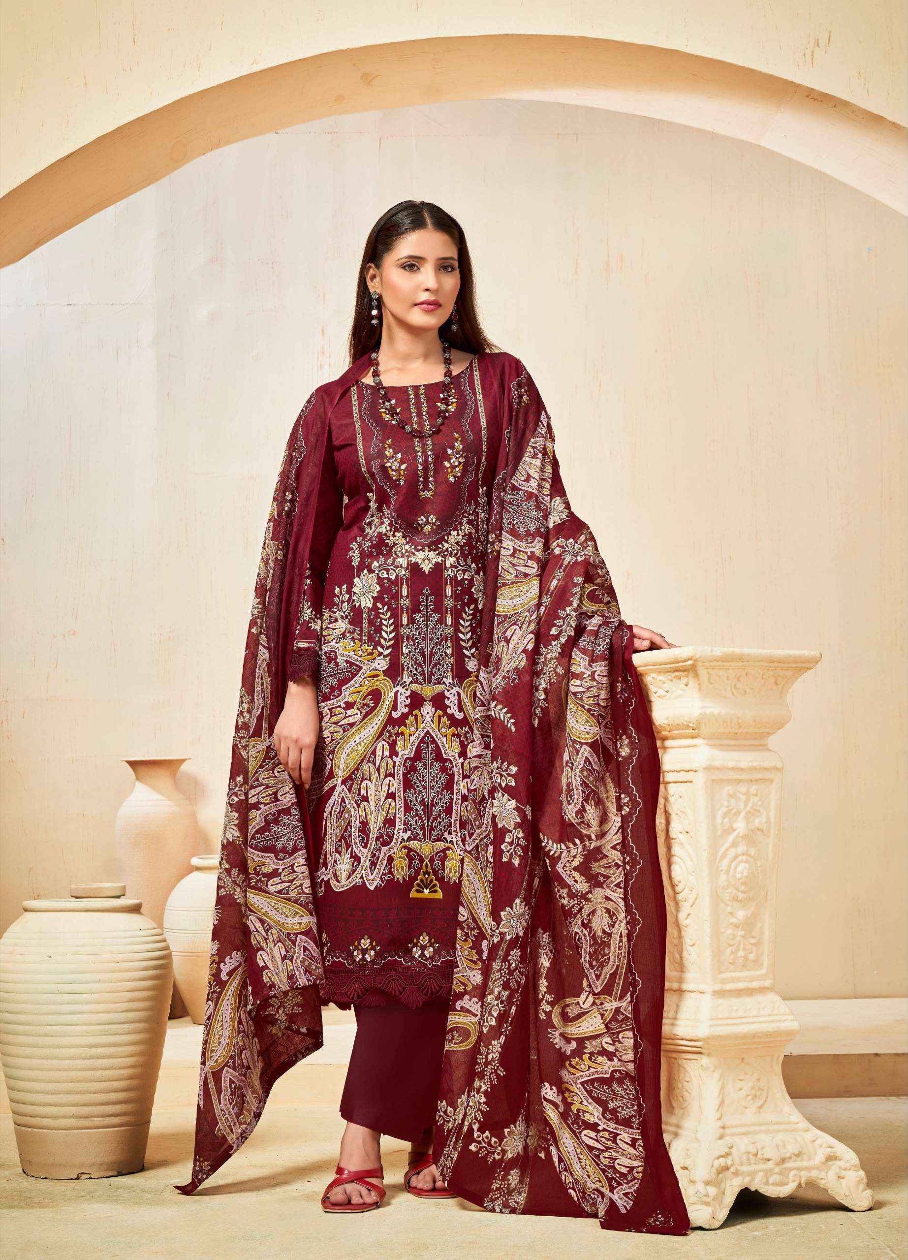 Jash Bellisha Vol 16 Cotton Dress Material 10 pcs Catalogue