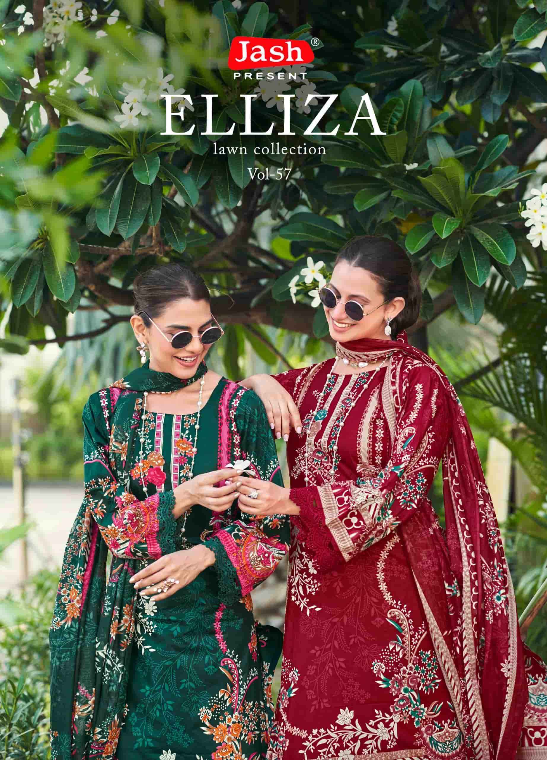 Jash Elliza Vol 57 Cotton Dress Material 10 pcs Catalogue