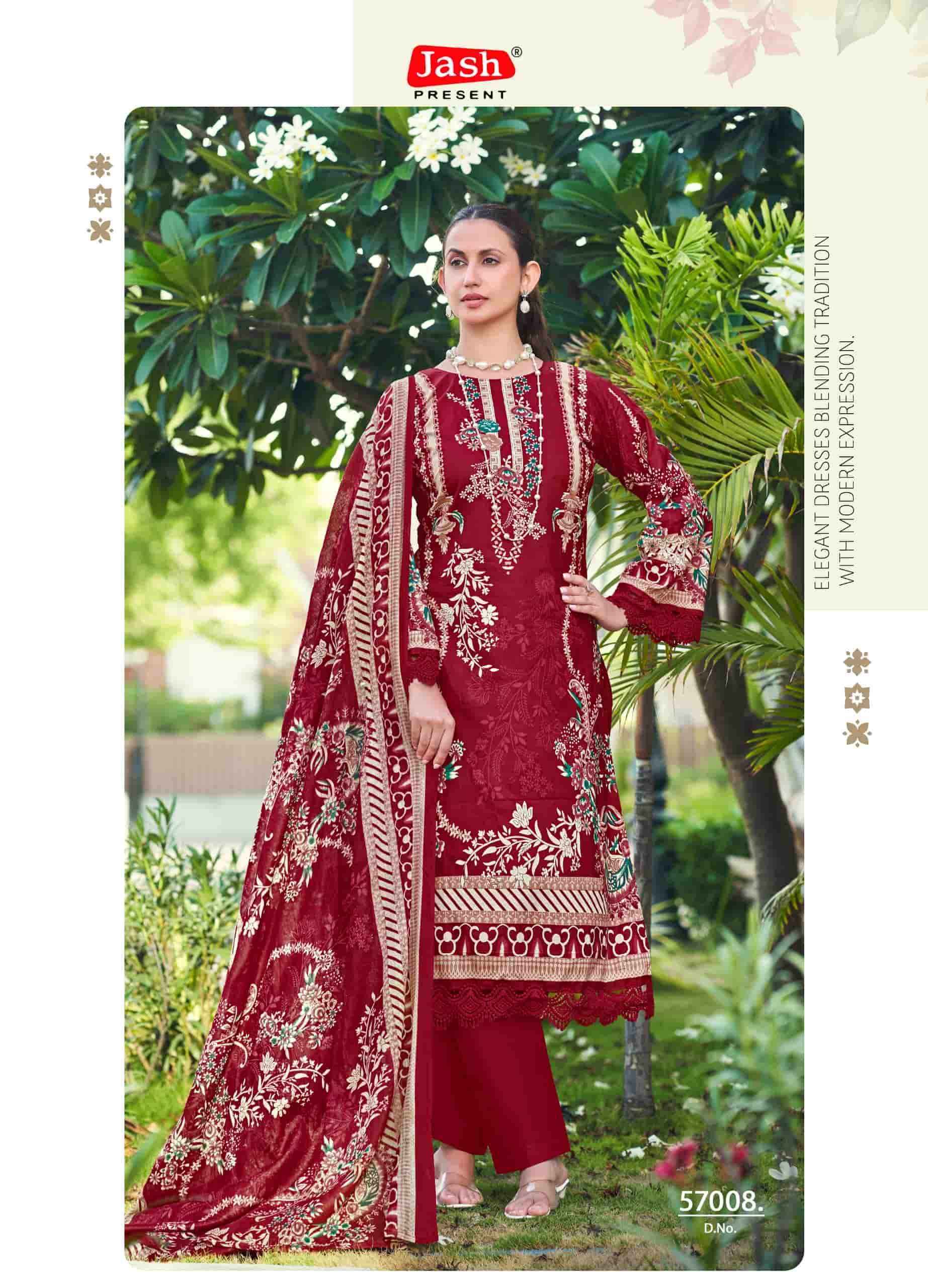 Jash Elliza Vol 57 Cotton Dress Material 10 pcs Catalogue