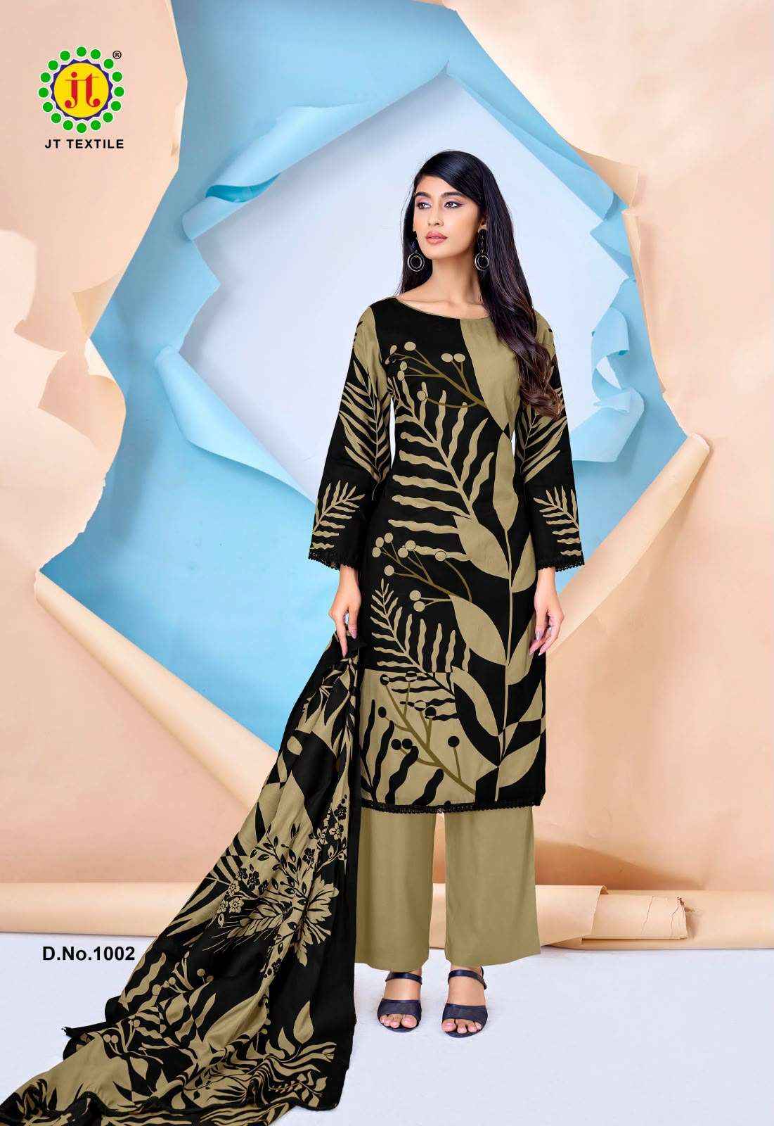 Jt Nigaar Vol 15 Rayon Dress Material 5 pcs Catalogue