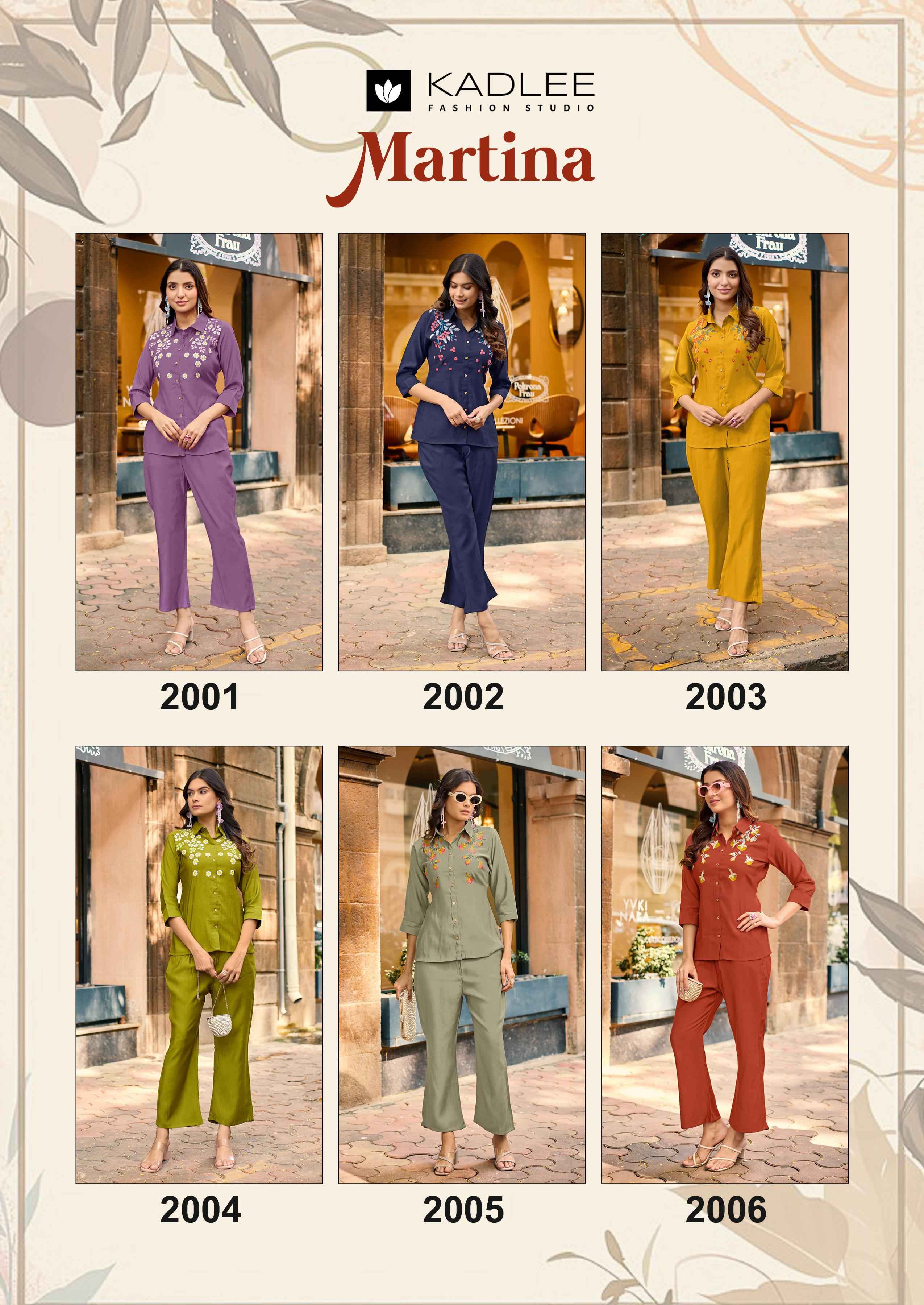 Kadlee Martina Viscose Top With Bottom 6 pcs Catalogue