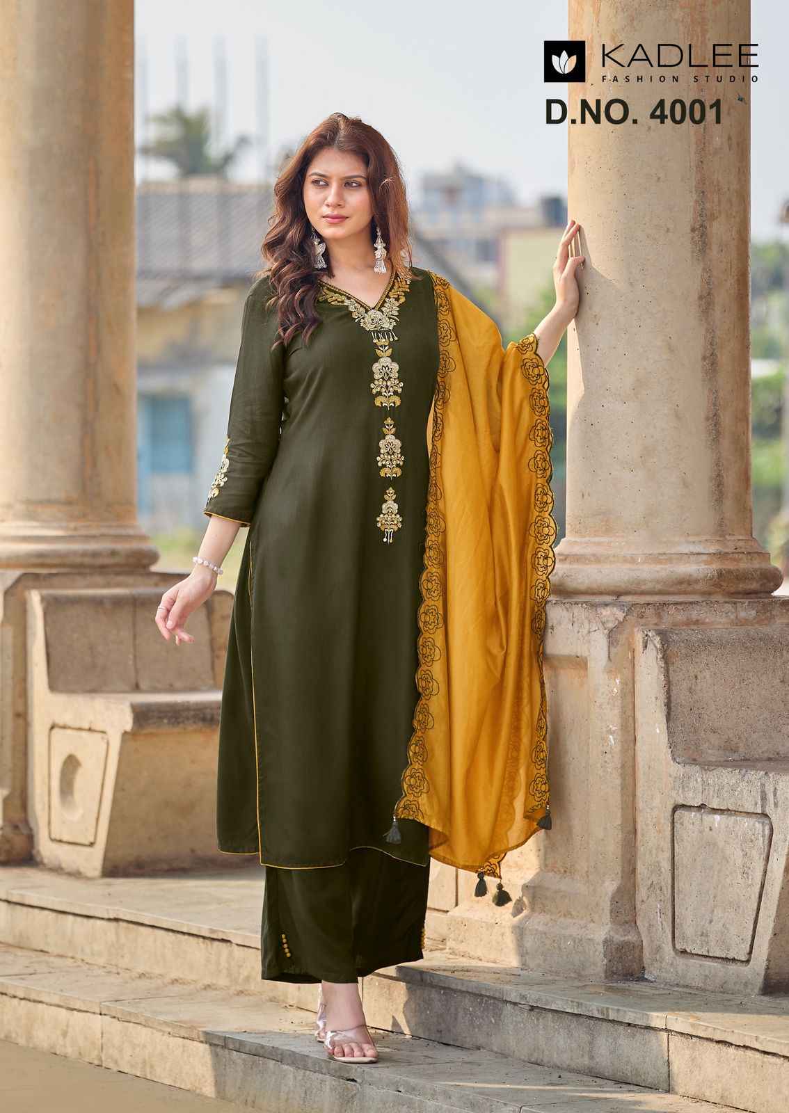 Kadlee Sangini Rayon Weaving Kurti Combo 6 pcs Catalogue