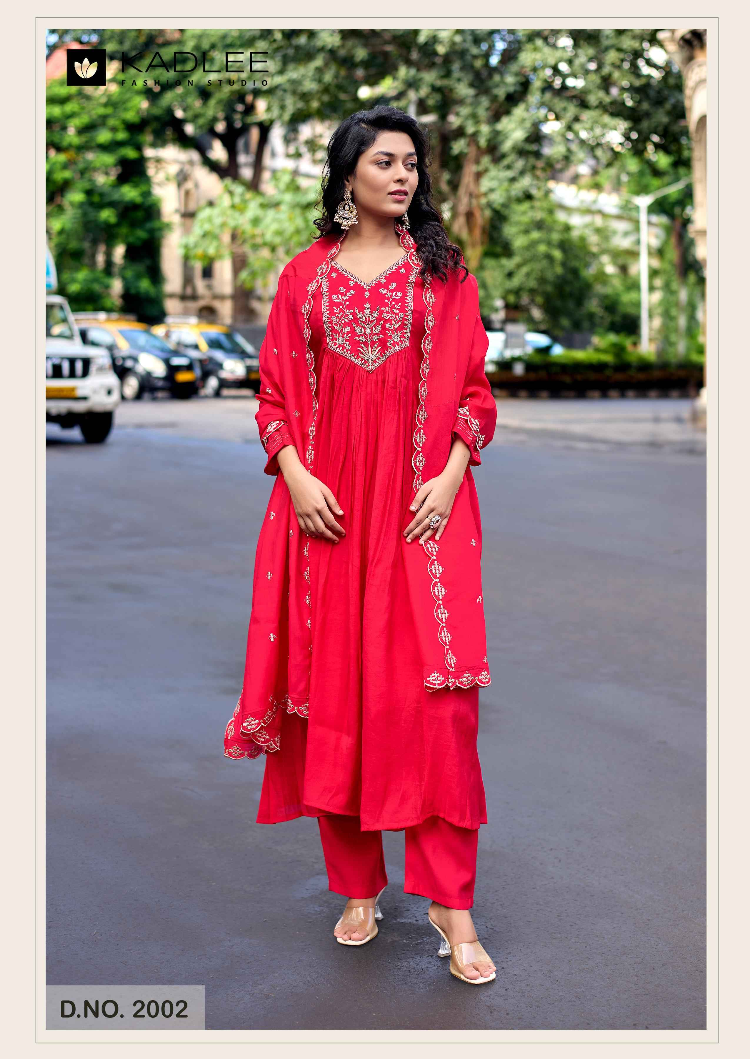 Kadlee Shehnaz Mull Chanderi Kurti Combo 4 pcs Catalogue