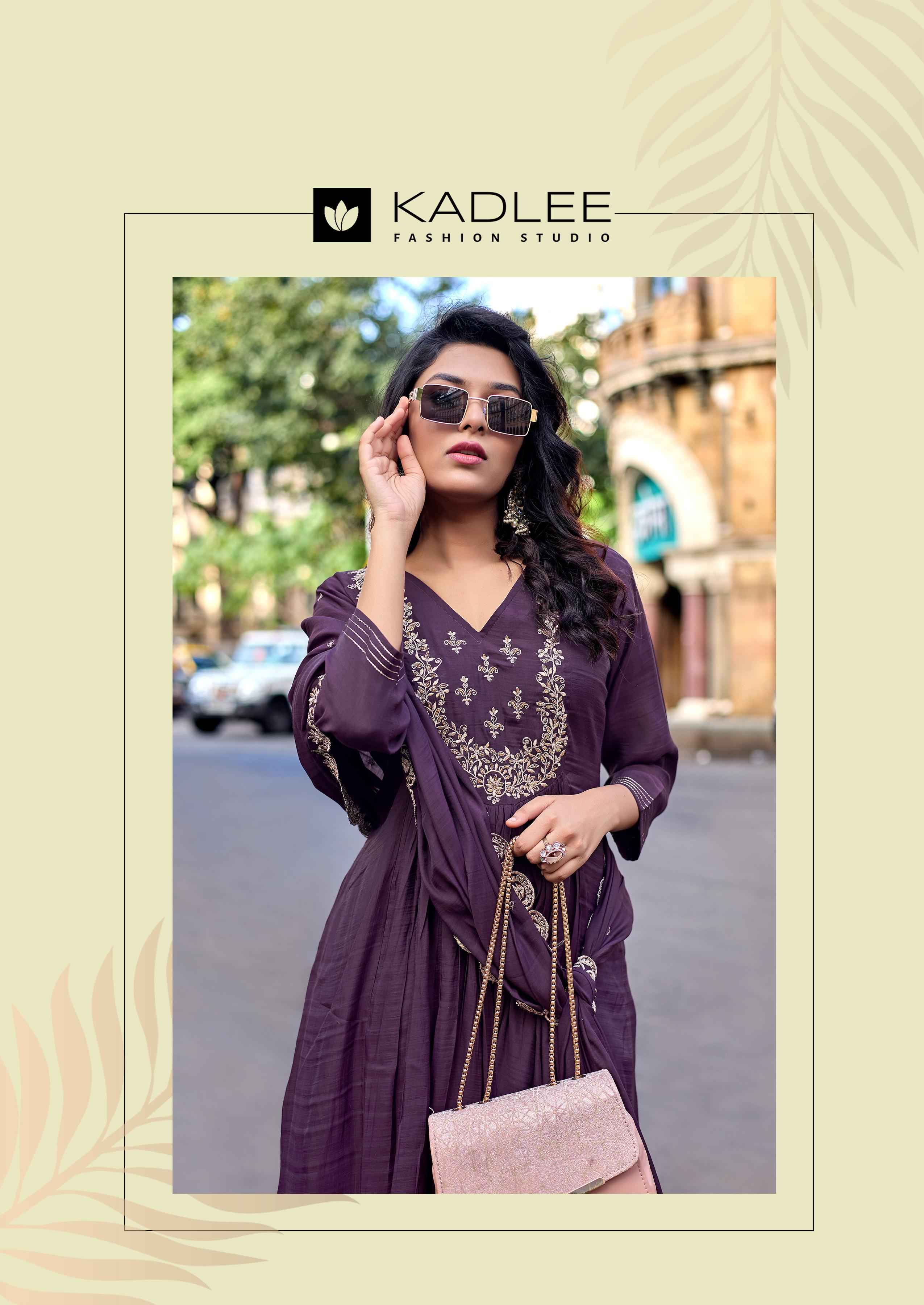 Kadlee Shehnaz Mull Chanderi Kurti Combo 4 pcs Catalogue