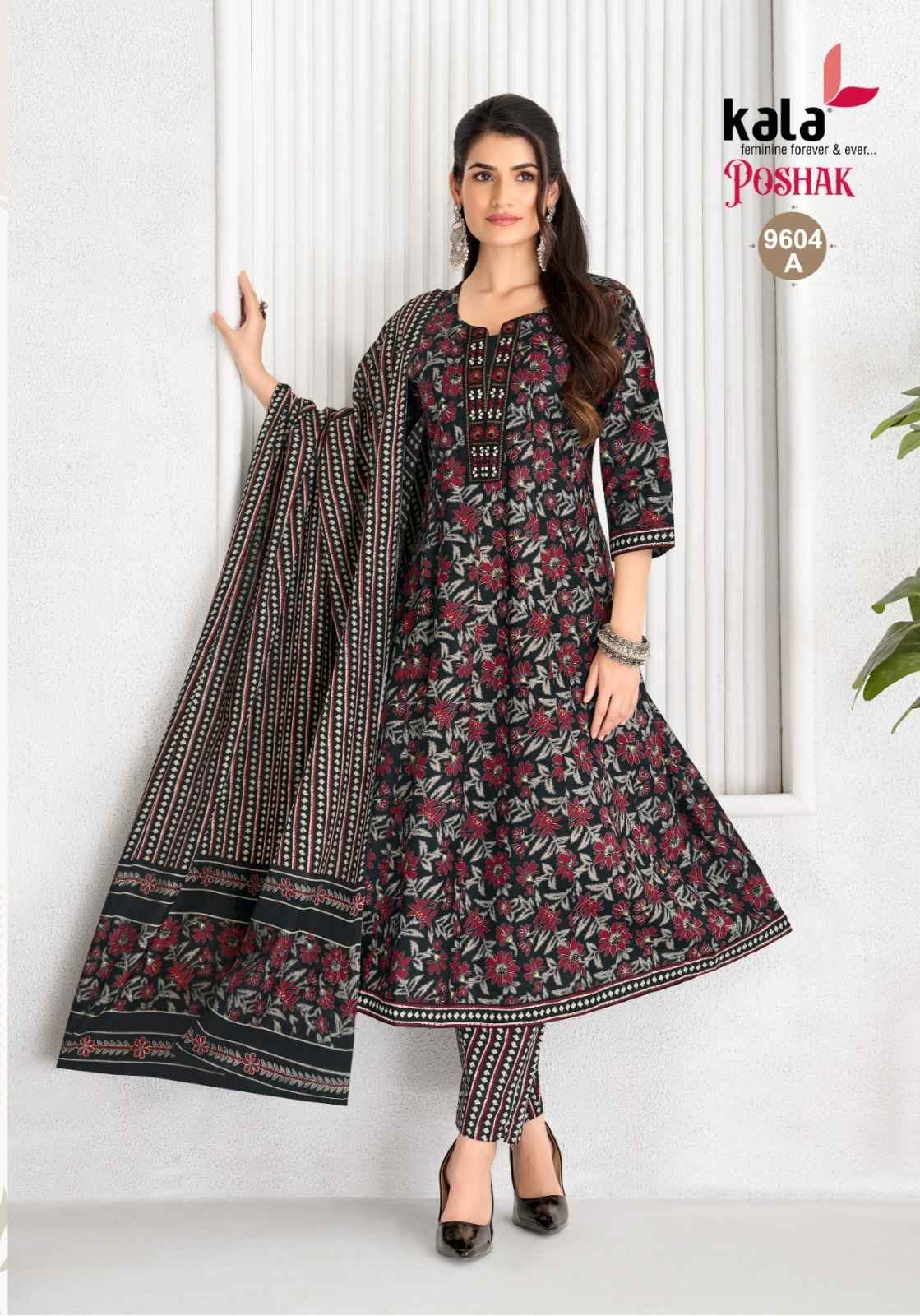 Kala Poshak Vol 5 Readymade Cotton Dress 8 pcs Catalogue