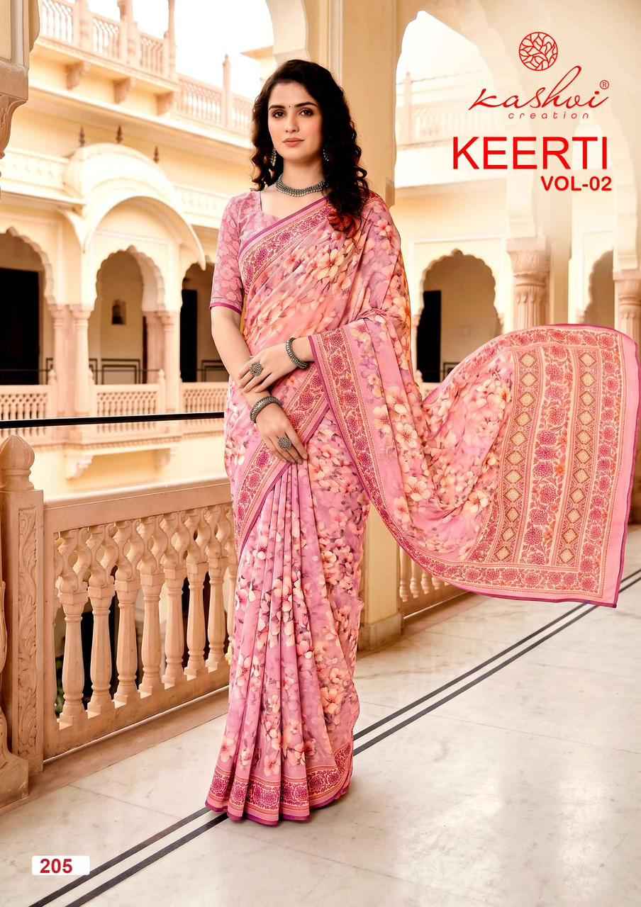 Kashvi Keerti Vol 2 Raga Digital Saree 8 pcs Catalogue