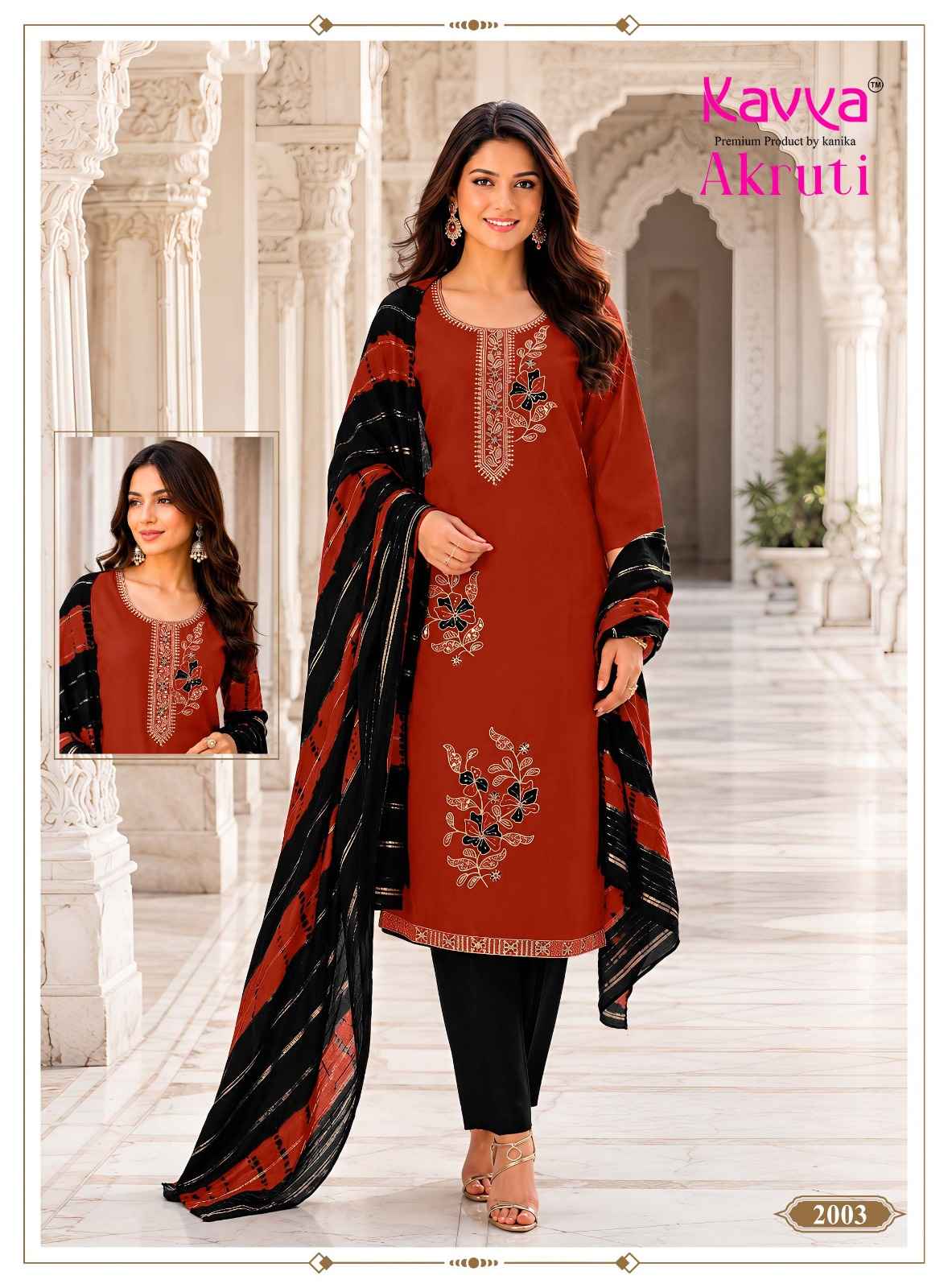Kavya Akruti Vol 2 Roman Silk Kurti Combo 10 pcs Catalogue