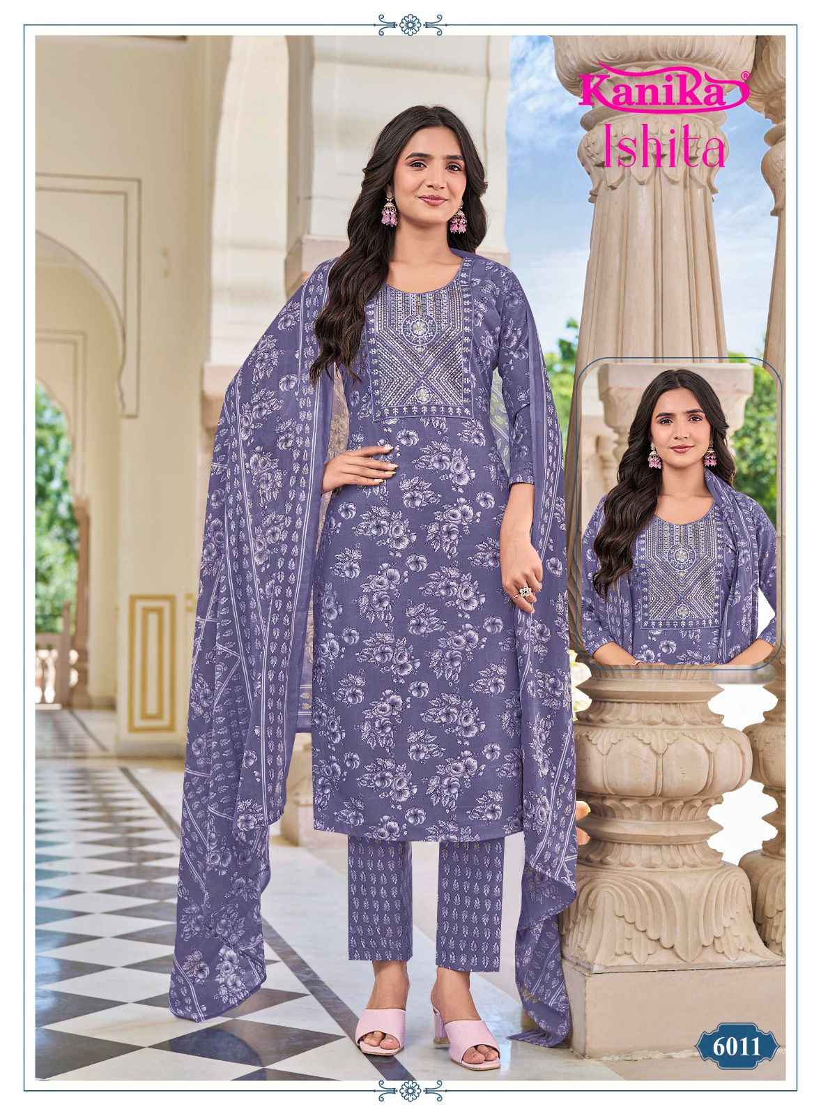 Kavya Kanika Ishita Vol 6 Cotton Kurti Combo 12 pcs Catalogue