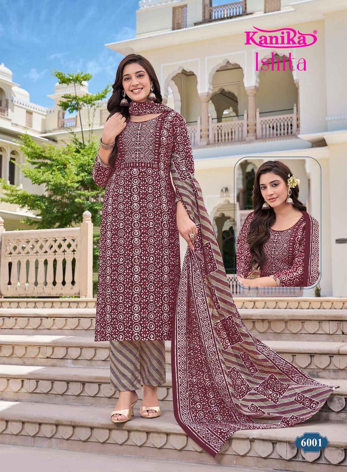 Kavya Kanika Ishita Vol 6 Cotton Kurti Combo 12 pcs Catalogue