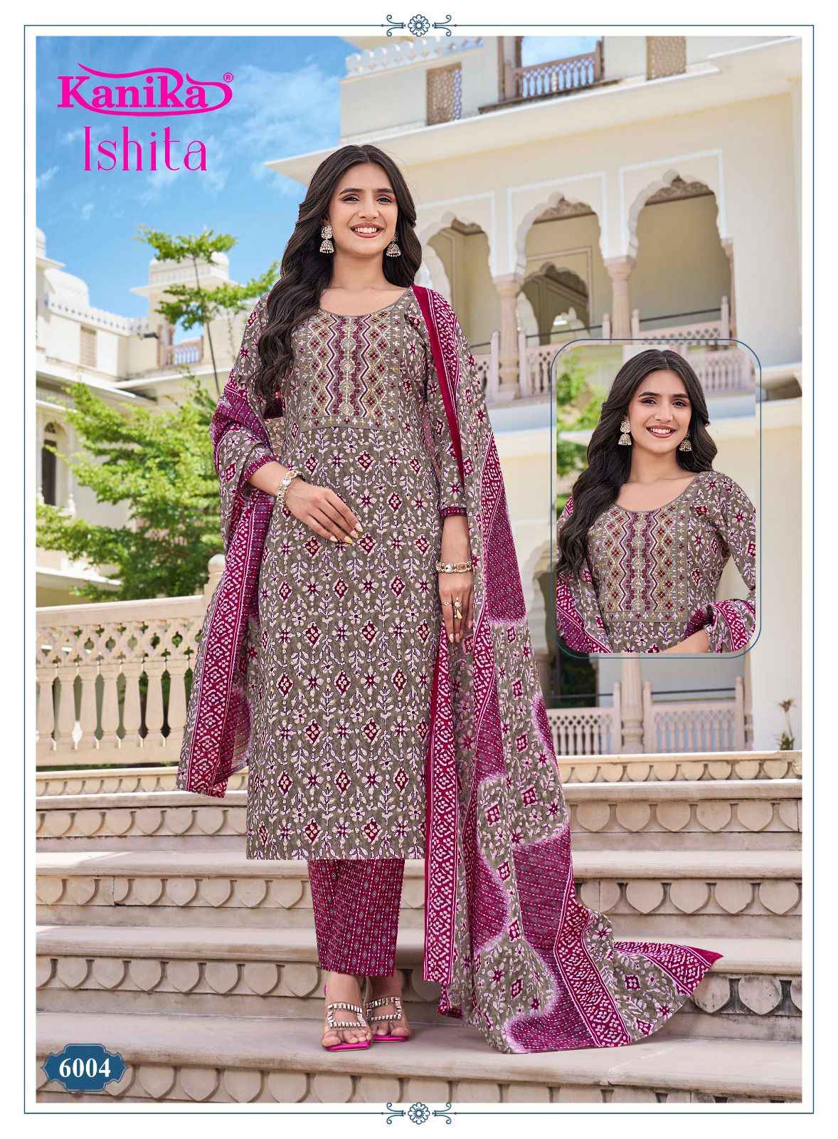 Kavya Kanika Ishita Vol 6 Cotton Kurti Combo 12 pcs Catalogue